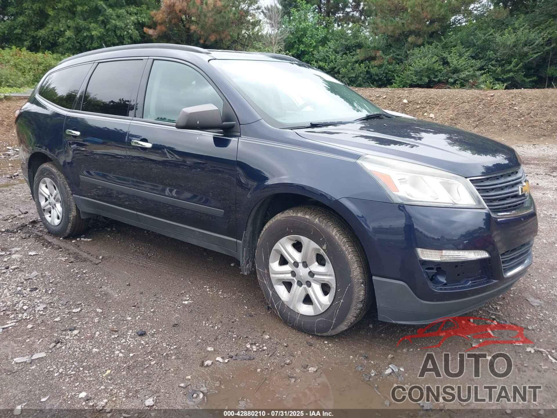 CHEVROLET TRAVERSE 2015 - 1GNKRFED4FJ172913