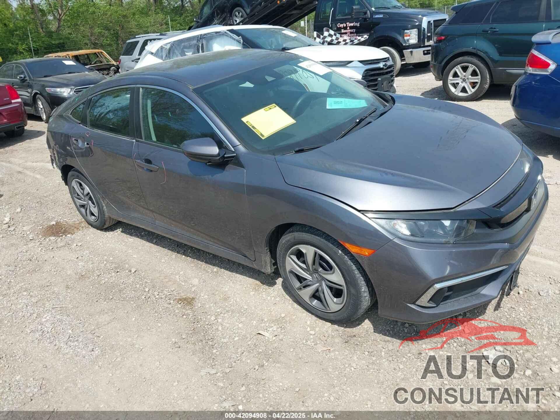 HONDA CIVIC 2020 - 2HGFC2F69LH570685