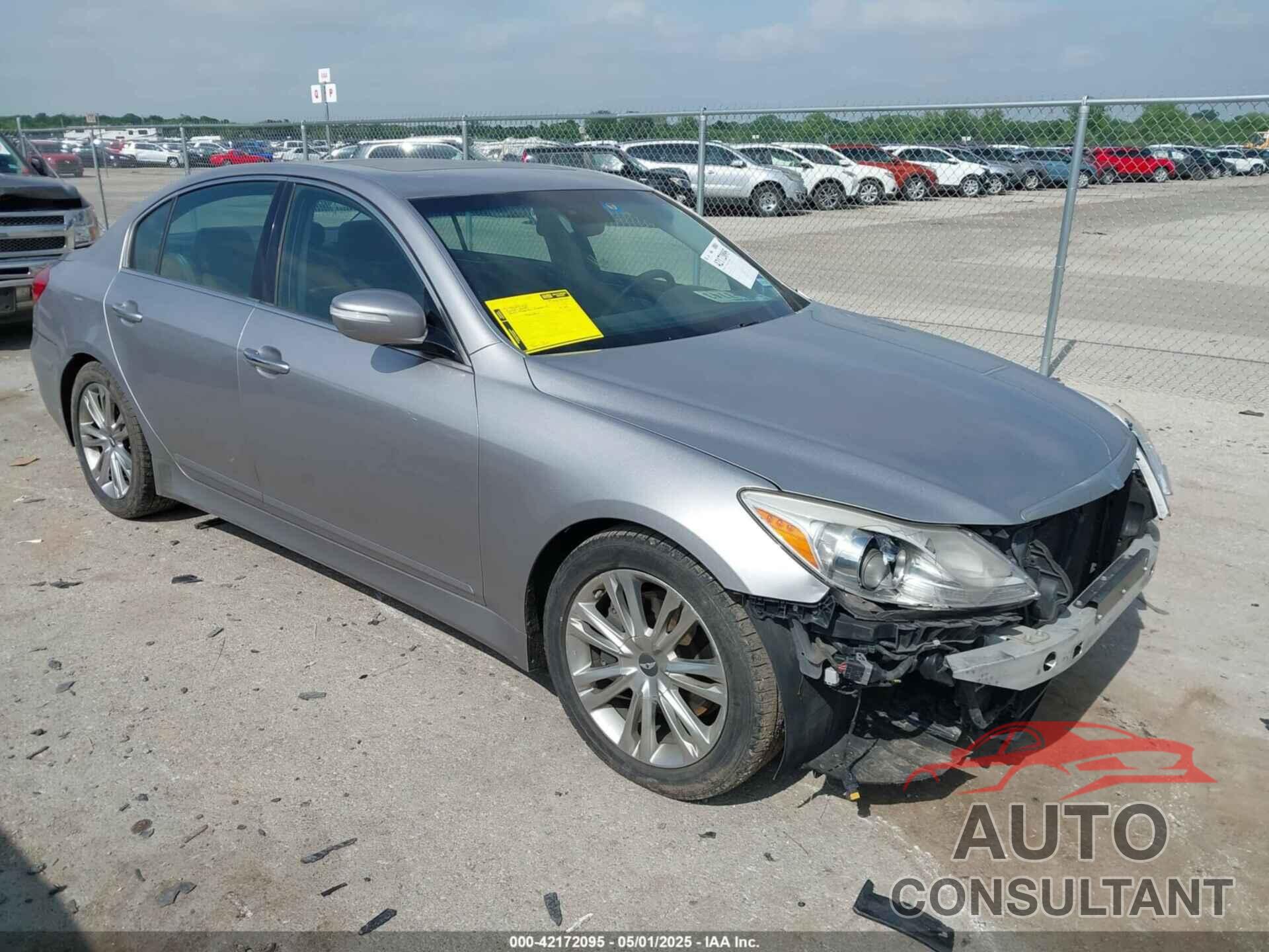 HYUNDAI GENESIS 2013 - KMHGC4DD4DU240673
