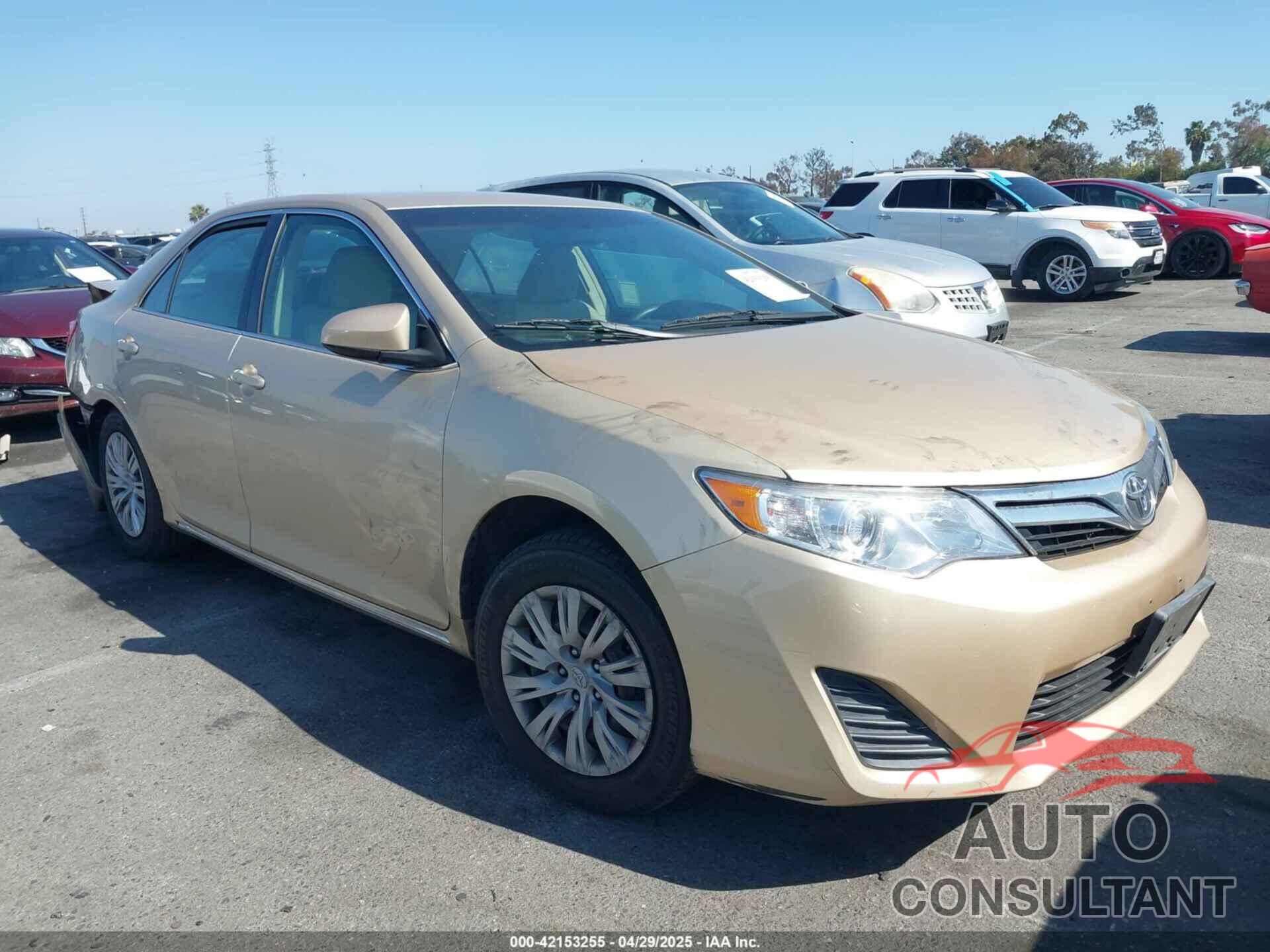TOYOTA CAMRY 2012 - 4T1BF1FK3CU098844