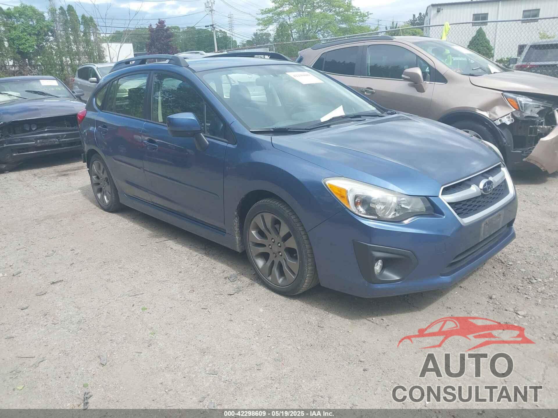 SUBARU IMPREZA 2012 - JF1GPAS65CH239671