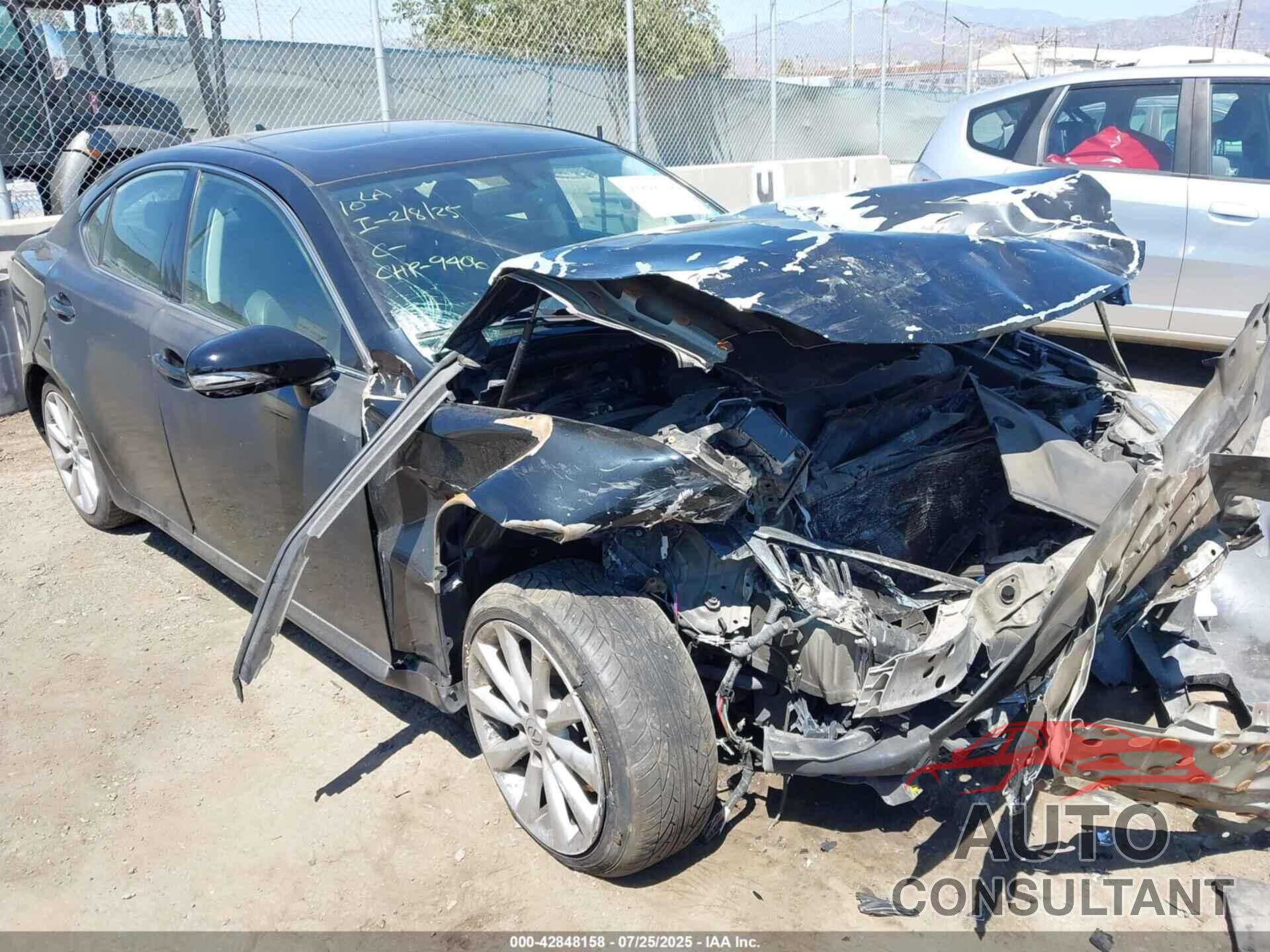 LEXUS IS 250 2010 - JTHBF5C21A5119406