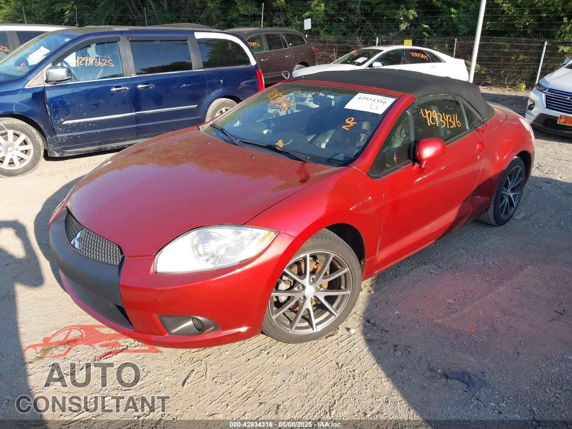 MITSUBISHI ECLIPSE SPYDER 2011 - 4A37L5EF2BE002660