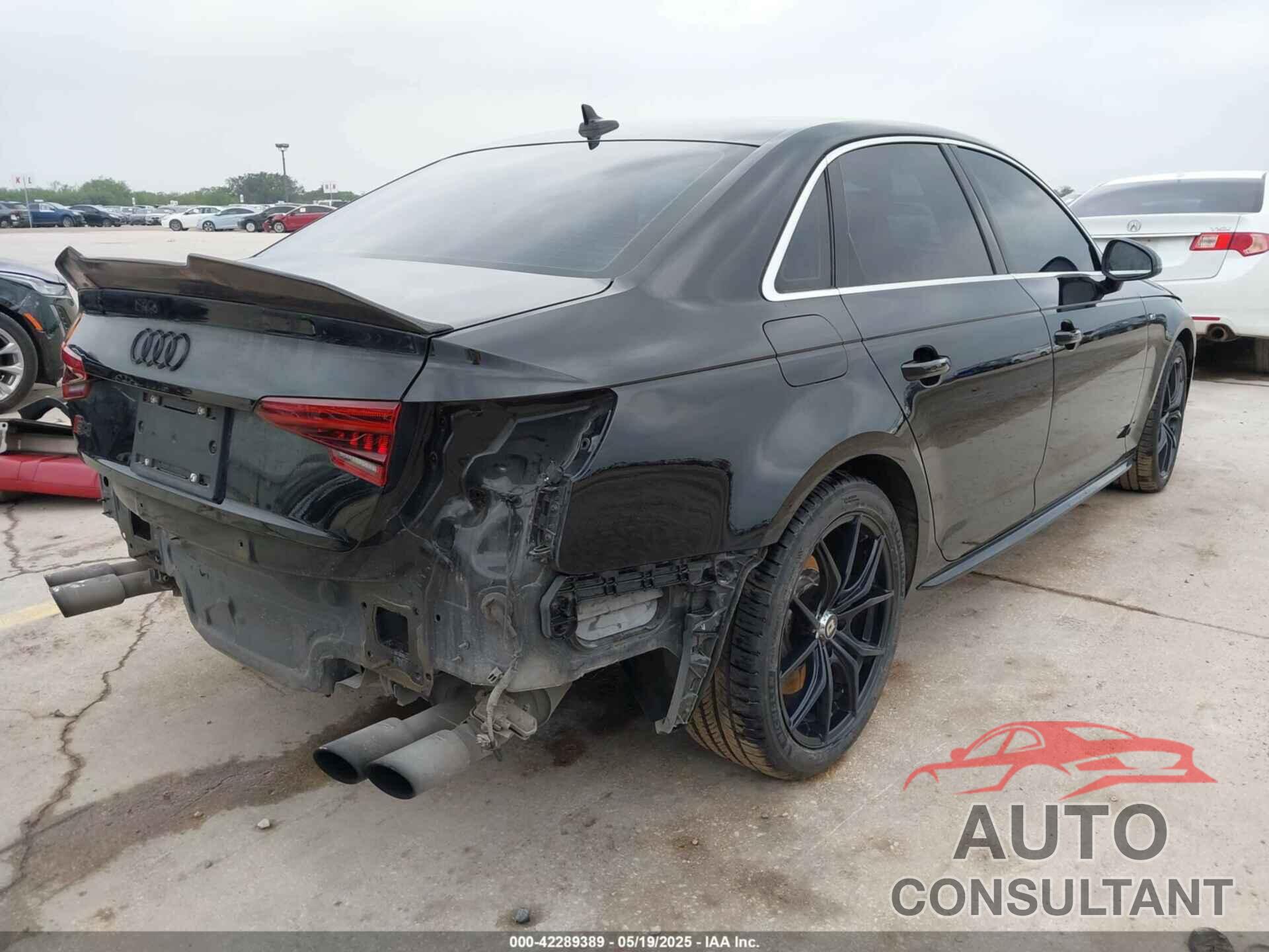 AUDI S4 2018 - WAUB4AF40JA164810