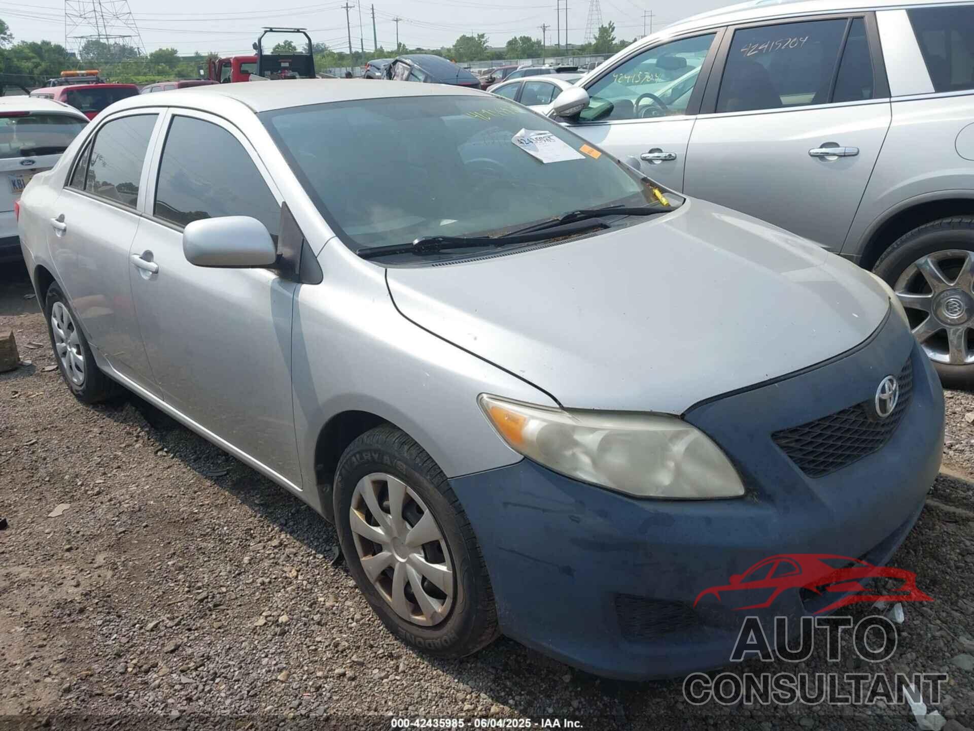 TOYOTA COROLLA 2010 - 1NXBU4EE5AZ343739