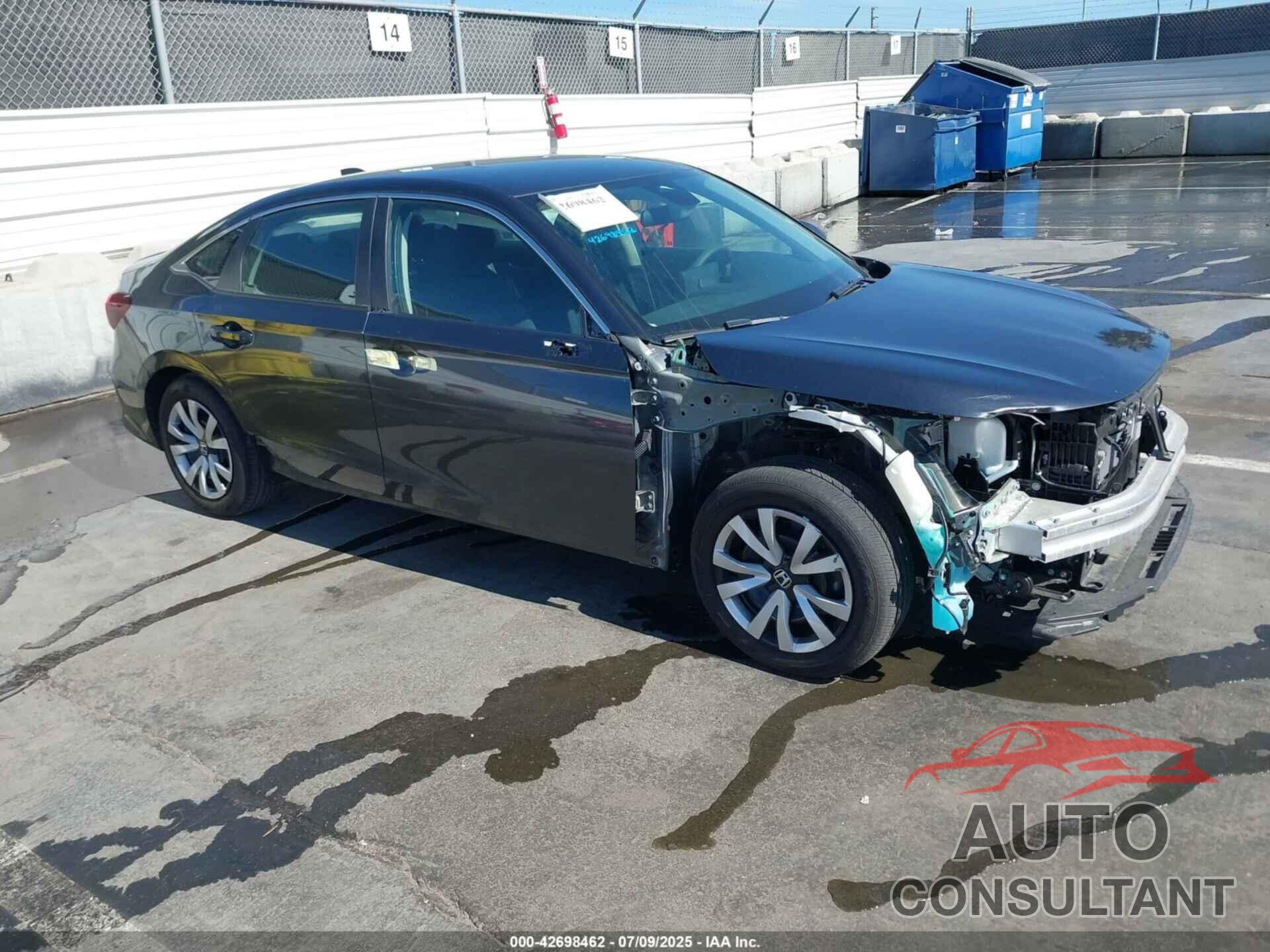 HONDA CIVIC 2025 - 2HGFE2F20SH519744