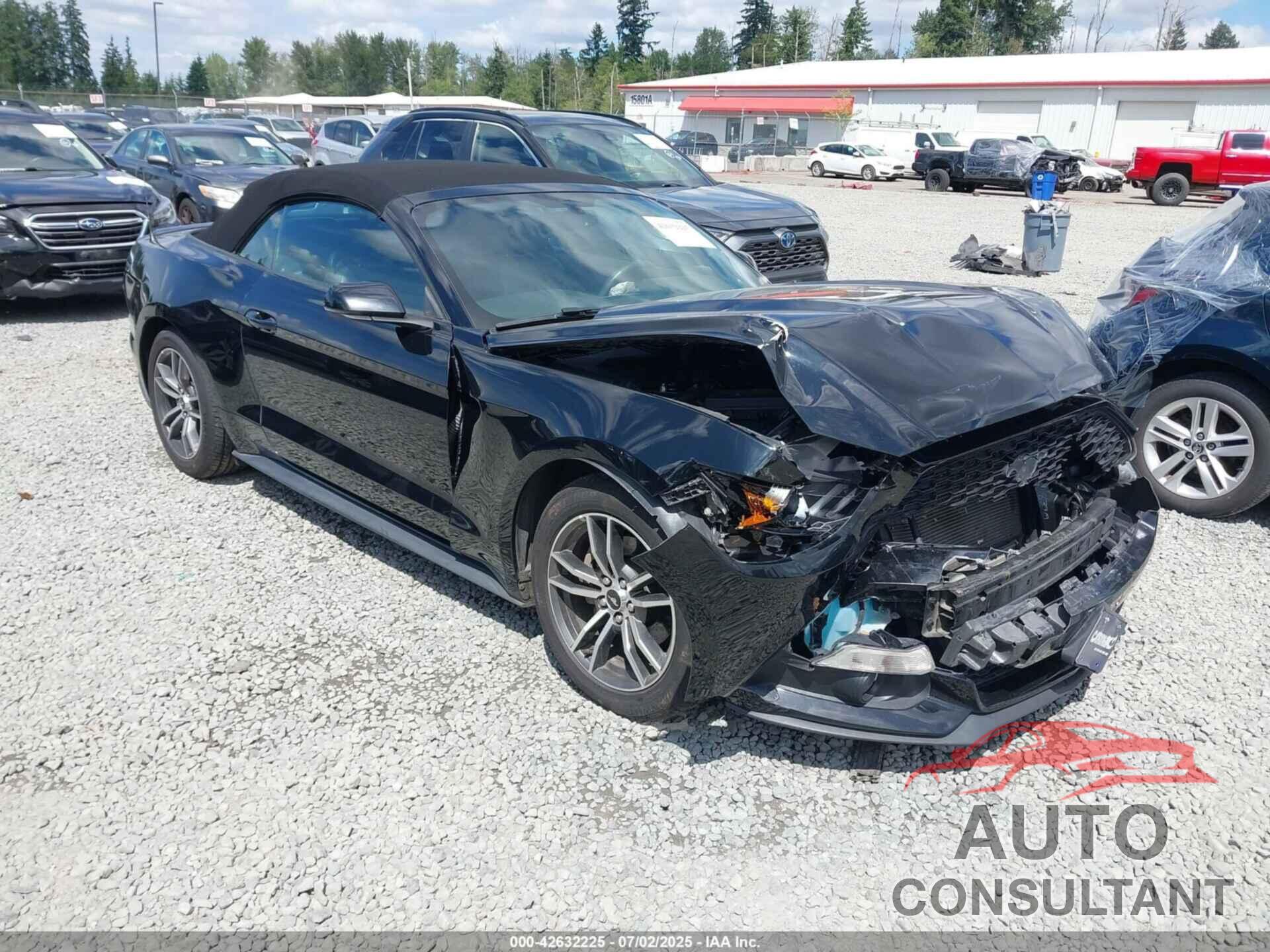 FORD MUSTANG 2017 - 1FATP8UH9H5220295