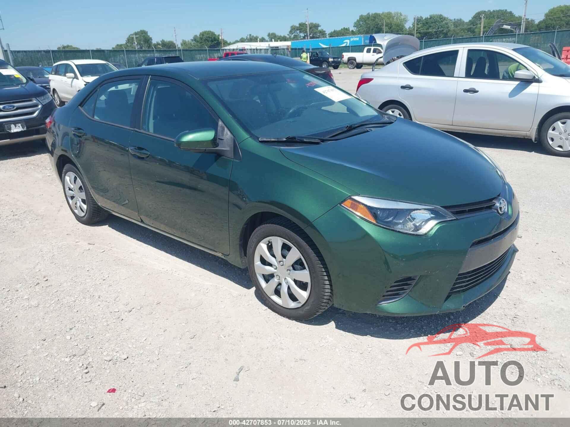 TOYOTA COROLLA 2015 - 2T1BURHE4FC421008
