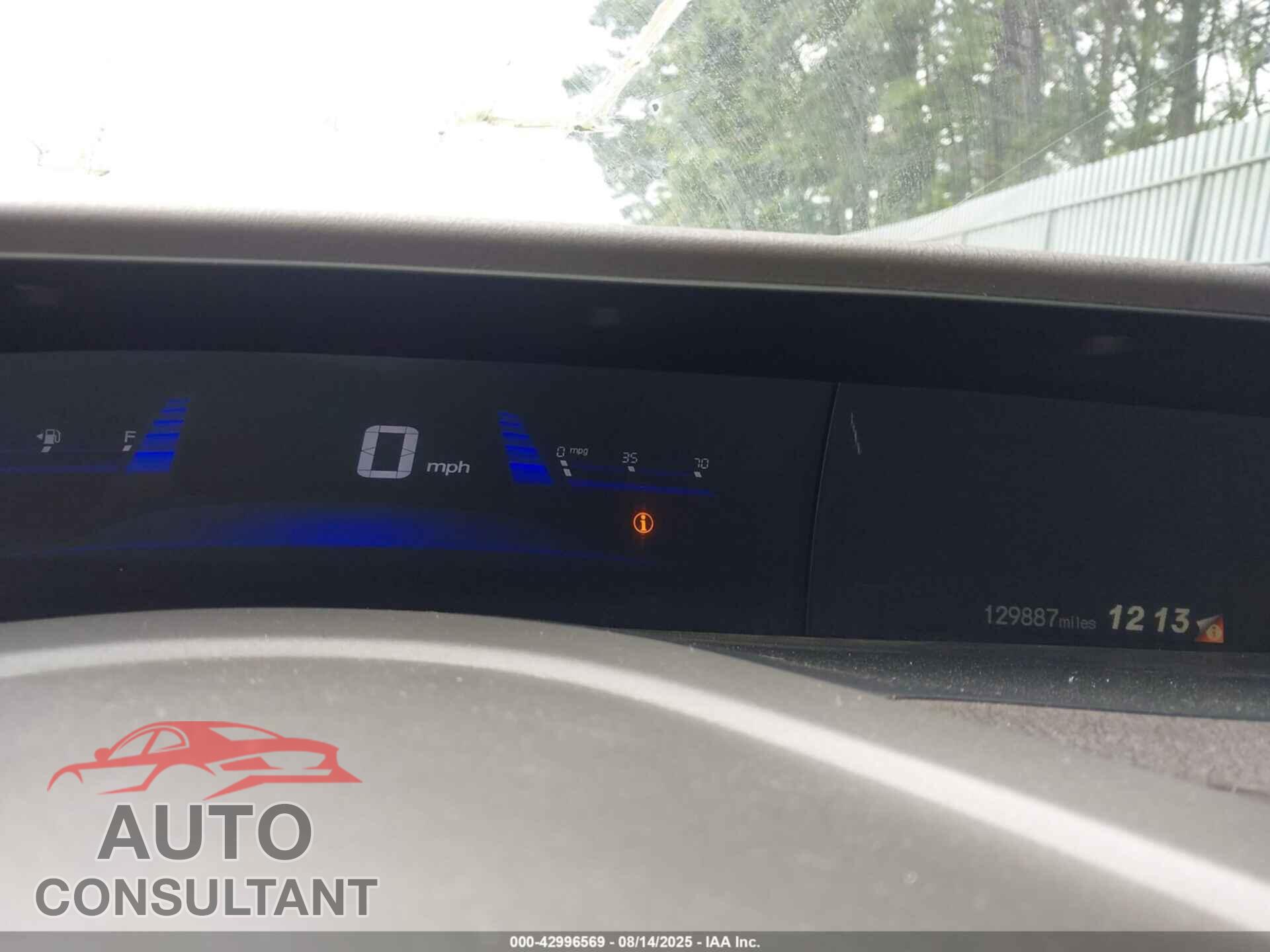 HONDA CIVIC 2012 - 2HGFB2F53CH608311