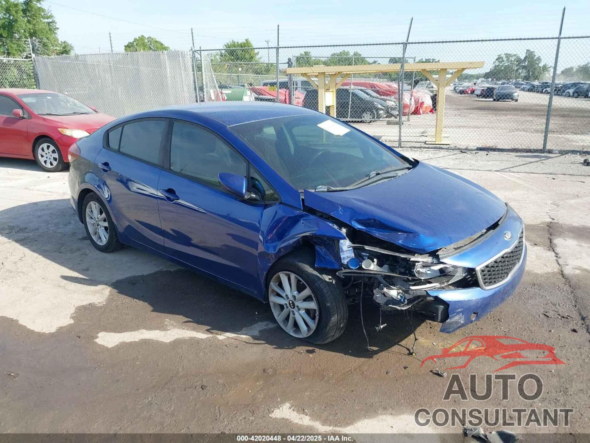KIA FORTE 2017 - 3KPFL4A72HE015672