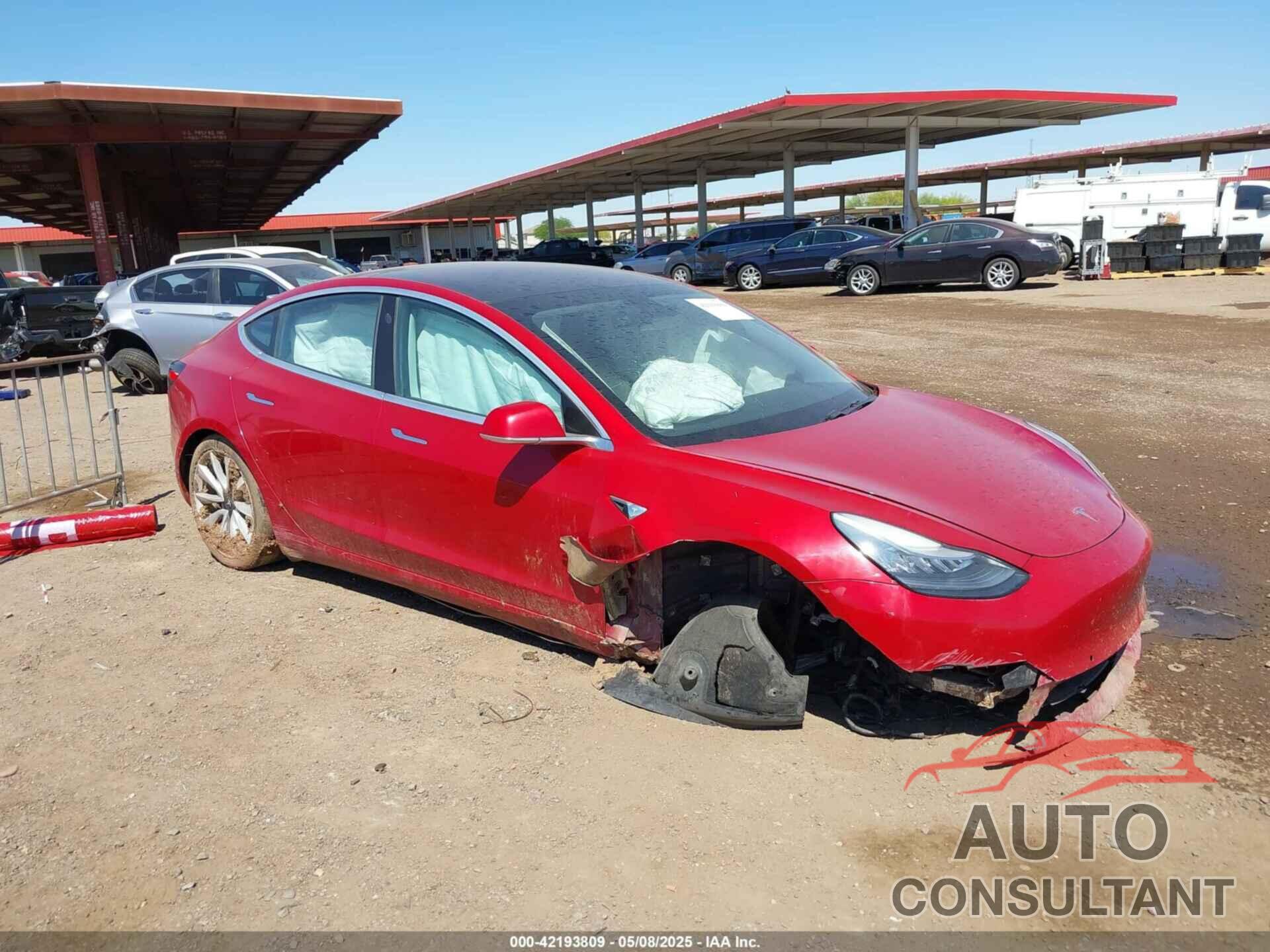 TESLA MODEL 3 2018 - 5YJ3E1EA3JF163654