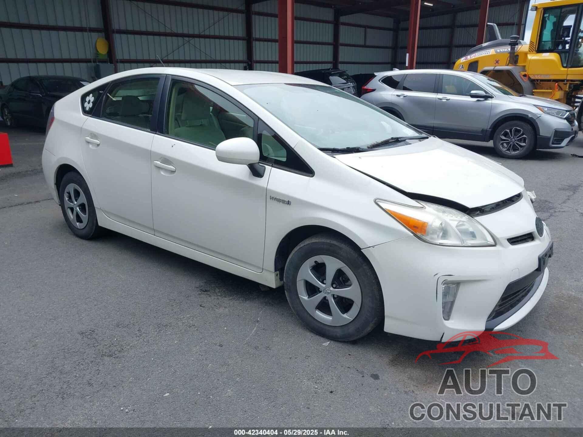 TOYOTA PRIUS 2012 - JTDKN3DU3C5461466
