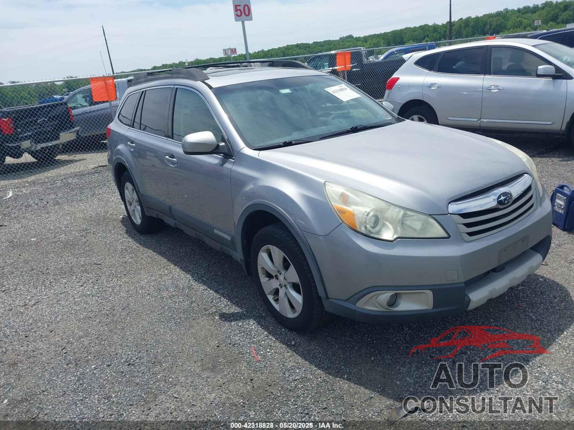 SUBARU OUTBACK 2010 - 4S4BRBKC0A3318326