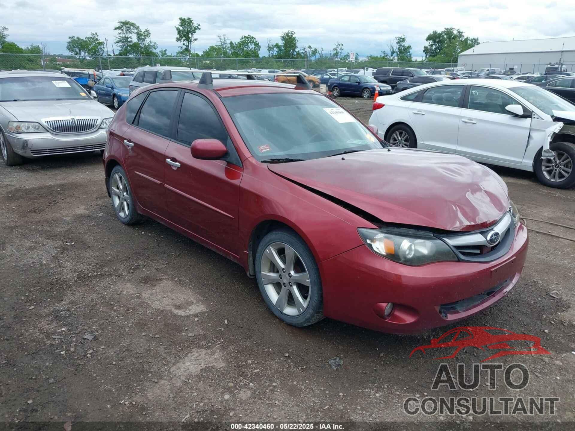 SUBARU IMPREZA OUTBACK SPORT 2011 - JF1GH6D64BG807081