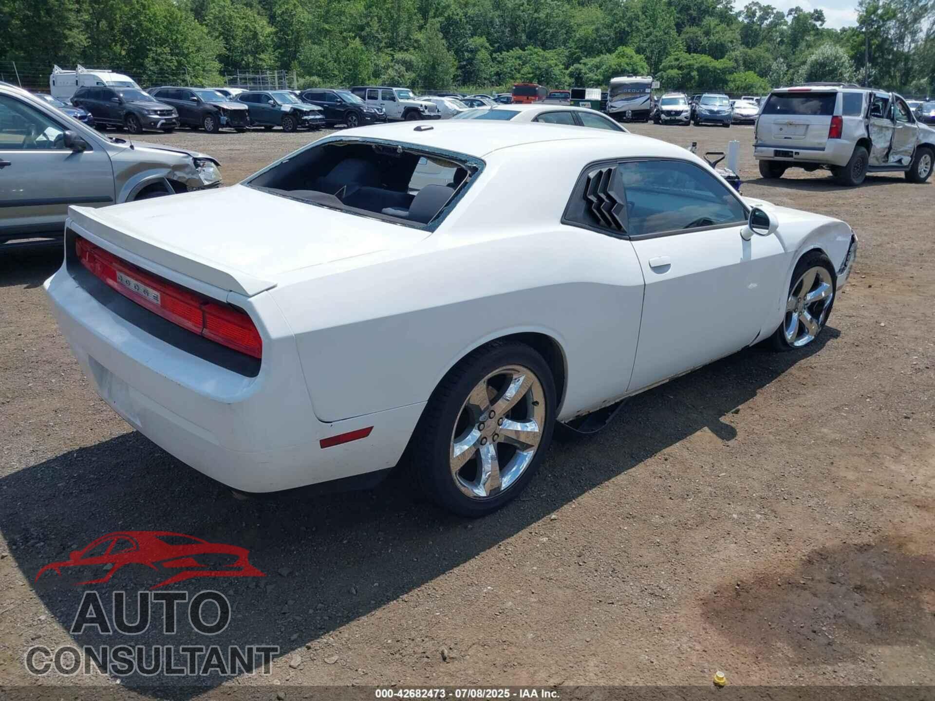 DODGE CHALLENGER 2012 - 2C3CDYBTXCH125342