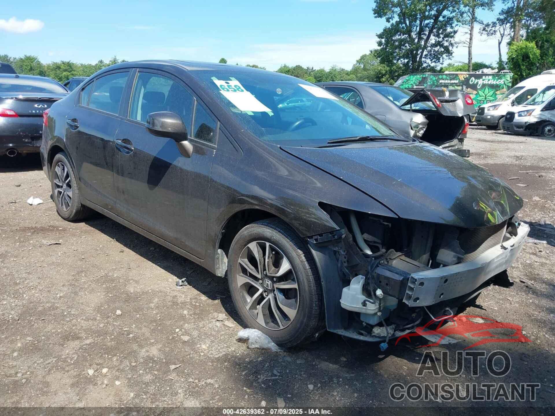 HONDA CIVIC 2013 - 19XFB2F88DE210355