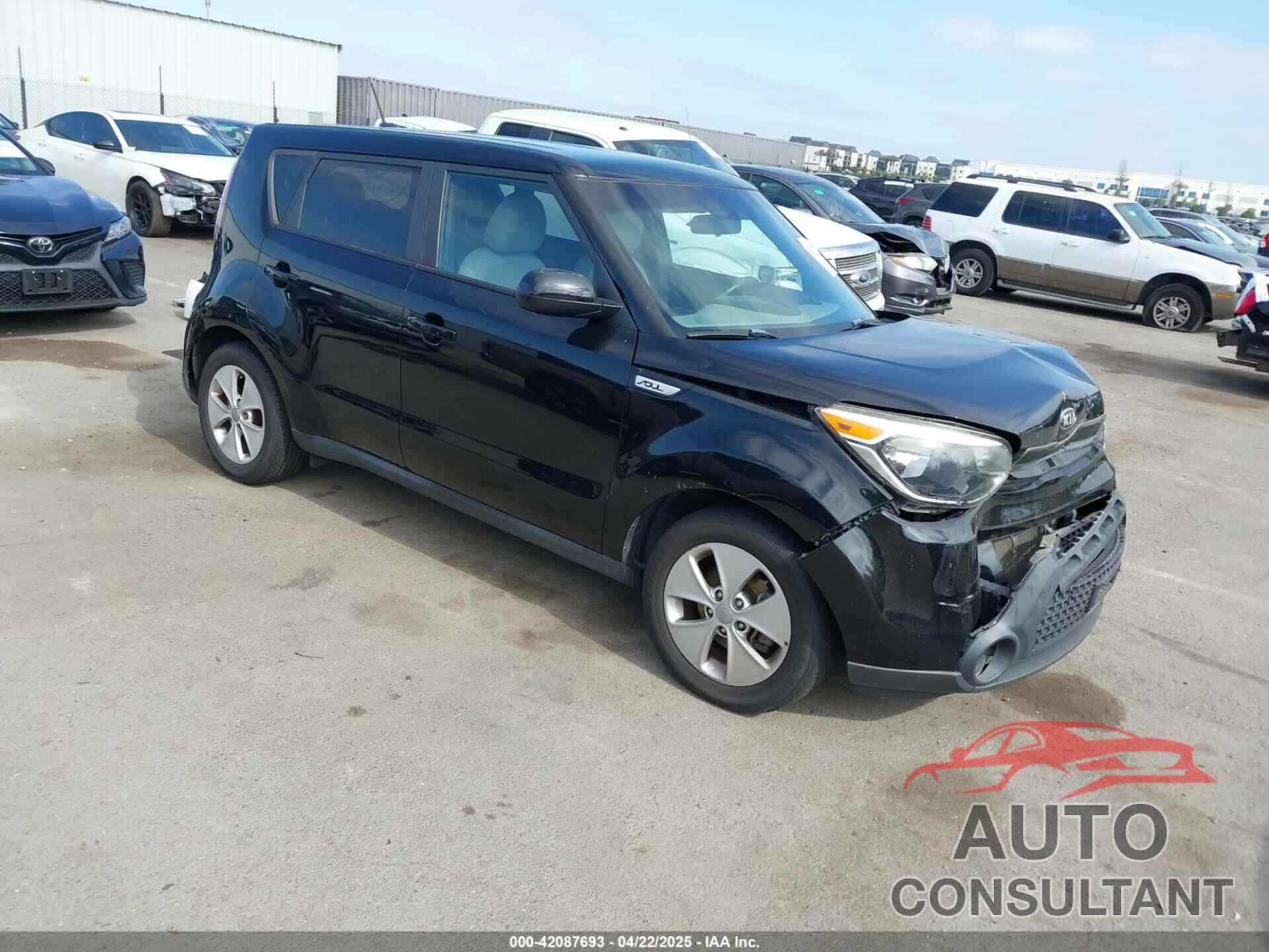 KIA SOUL 2016 - KNDJN2A23G7325552
