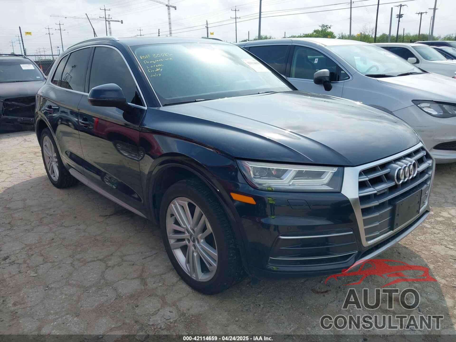 AUDI Q5 2018 - WA1BNAFY0J2211423