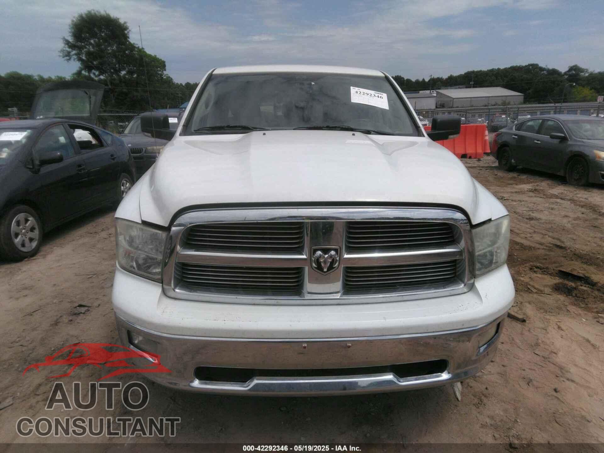 DODGE RAM 1500 2010 - 1D7RB1CT9AS209309
