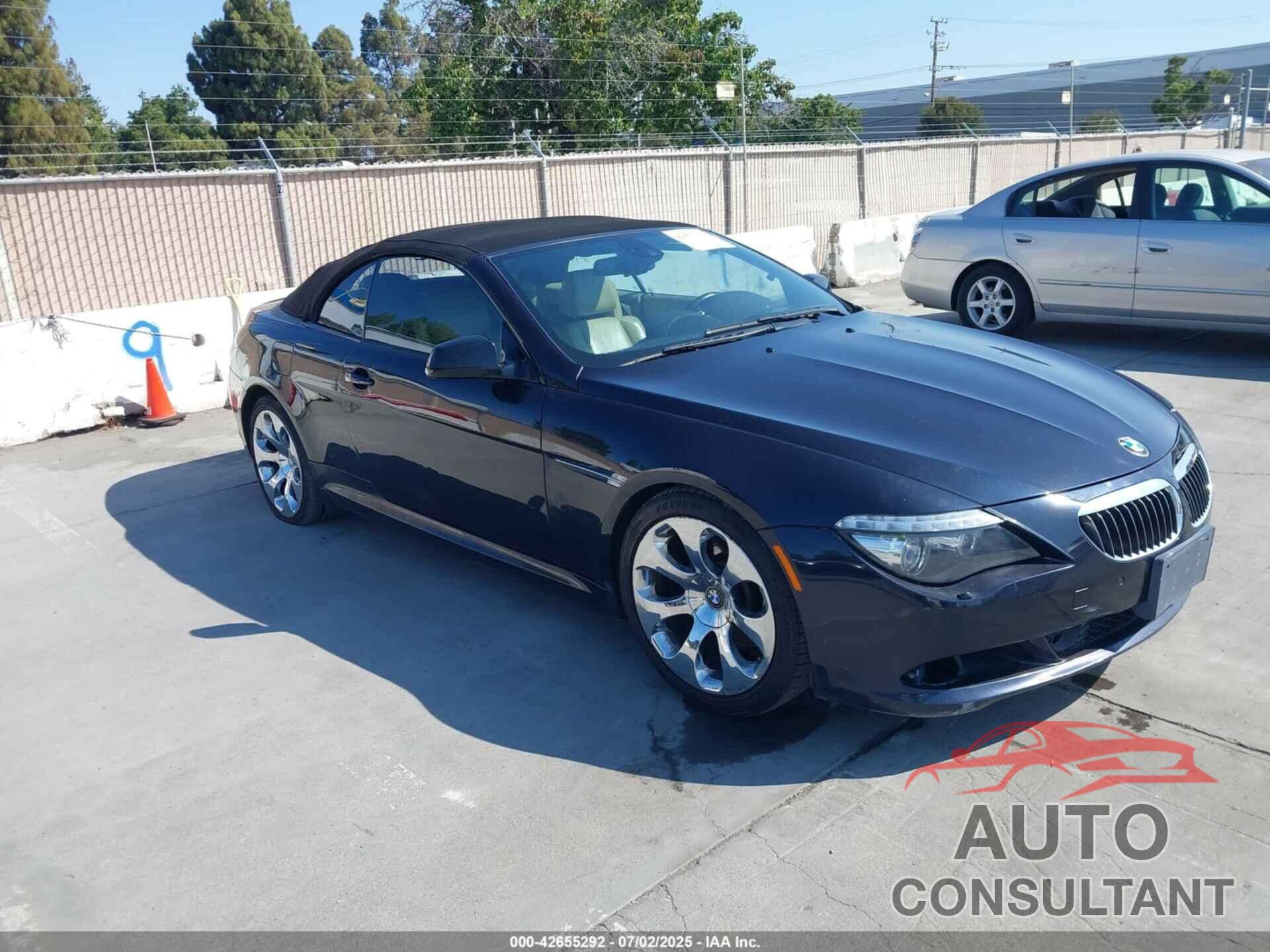 BMW 650I 2010 - WBAEB5C50AC225245