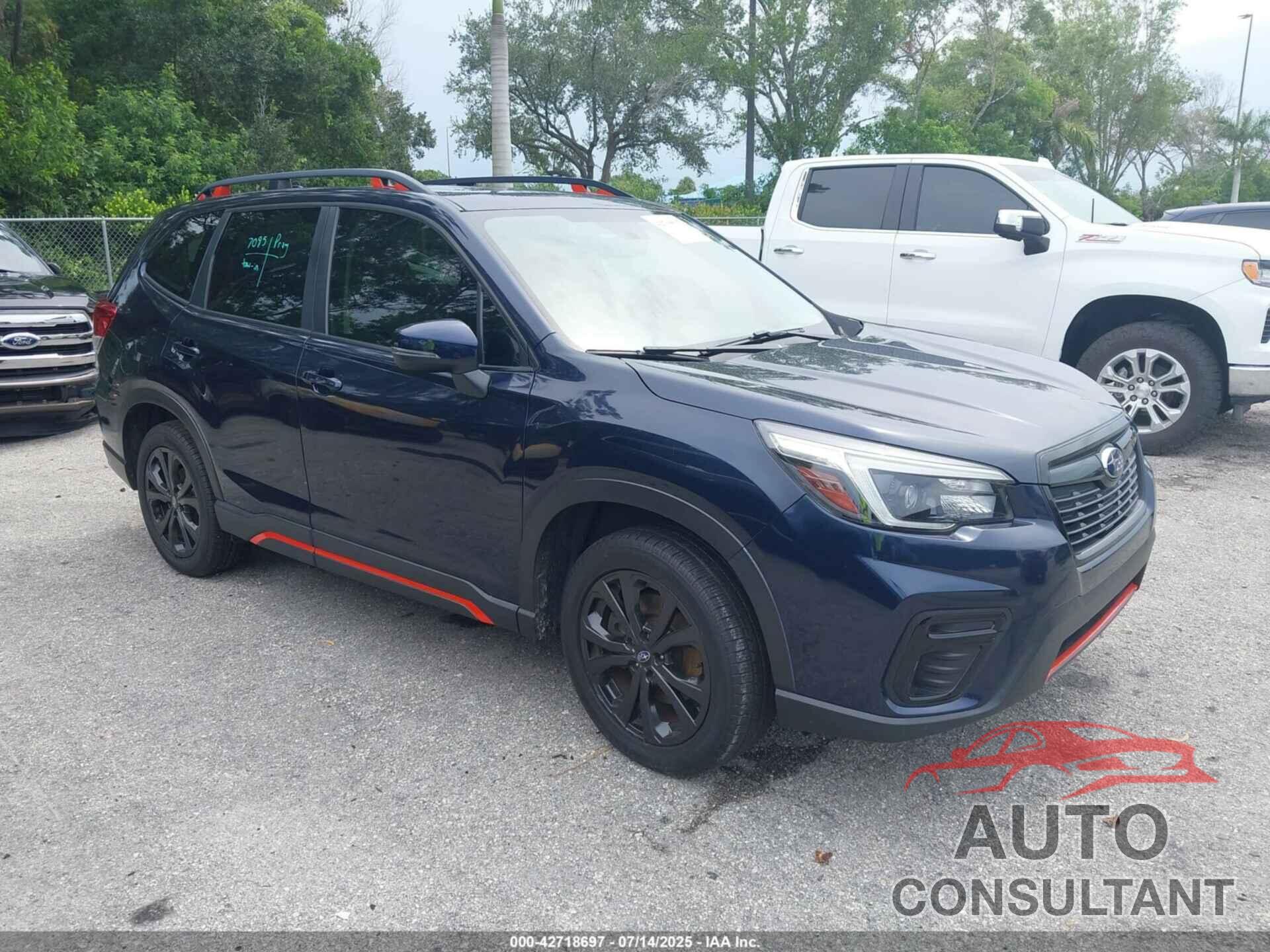 SUBARU FORESTER 2021 - JF2SKARC0MH437804