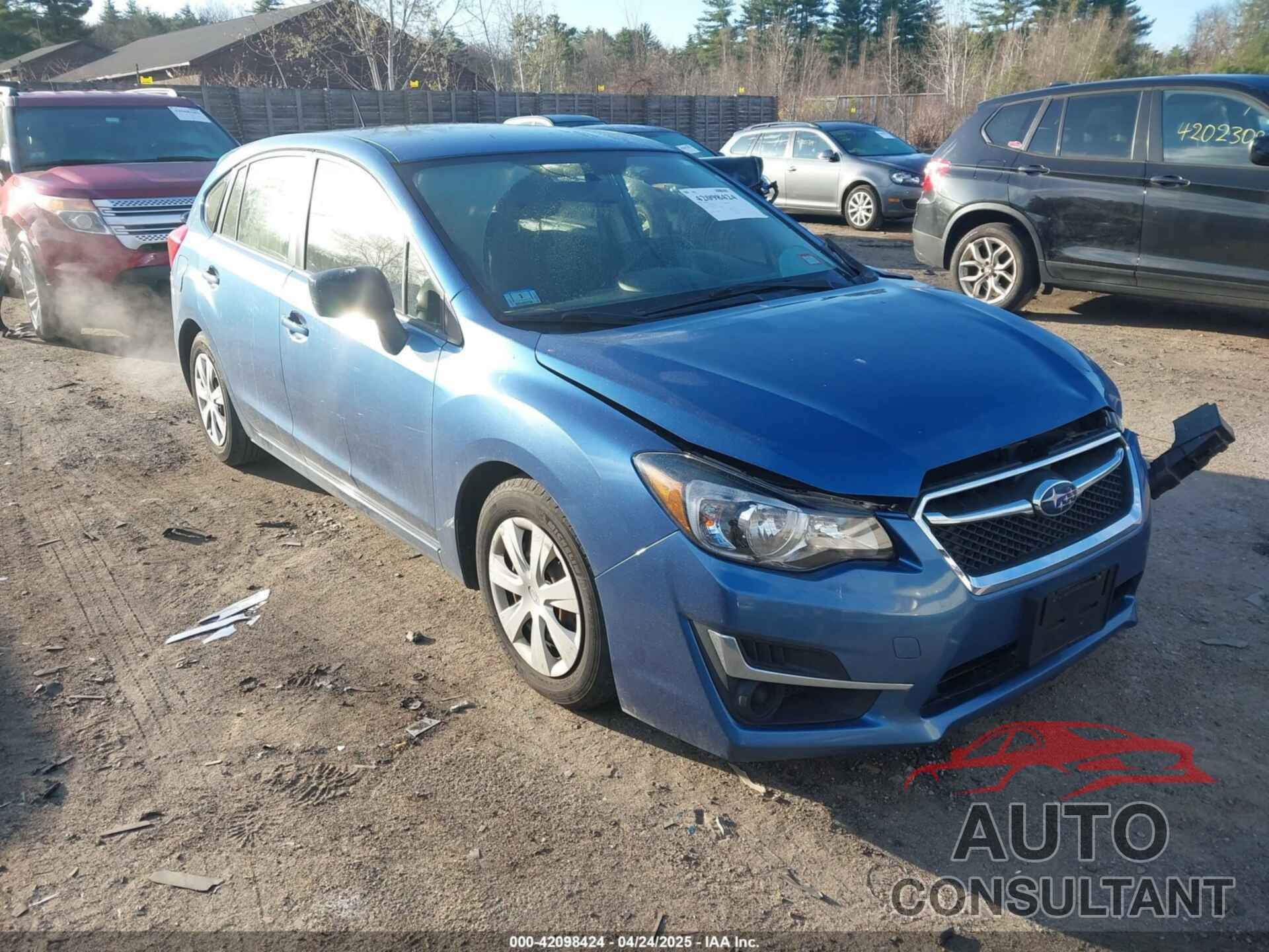 SUBARU IMPREZA 2015 - JF1GPAA65FH305416