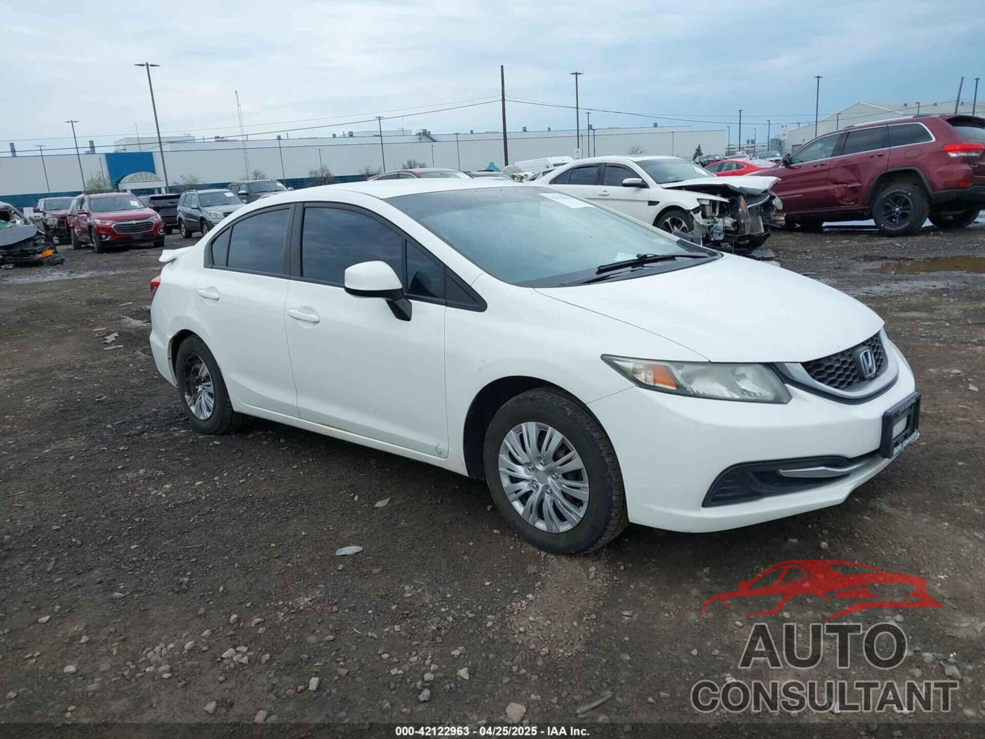 HONDA CIVIC 2013 - 2HGFB2F5XDH569072
