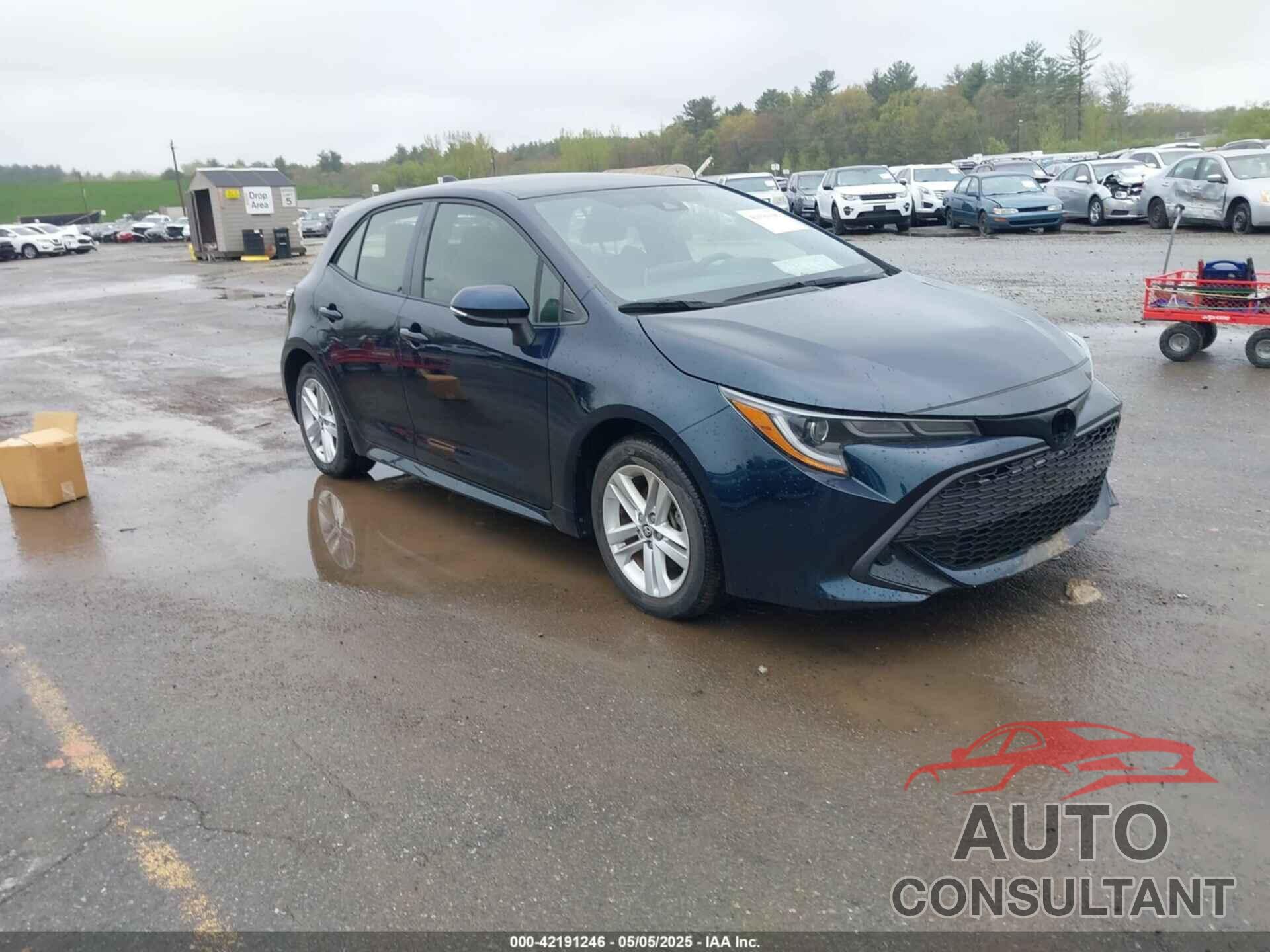 TOYOTA COROLLA 2019 - JTNK4RBE7K3039451
