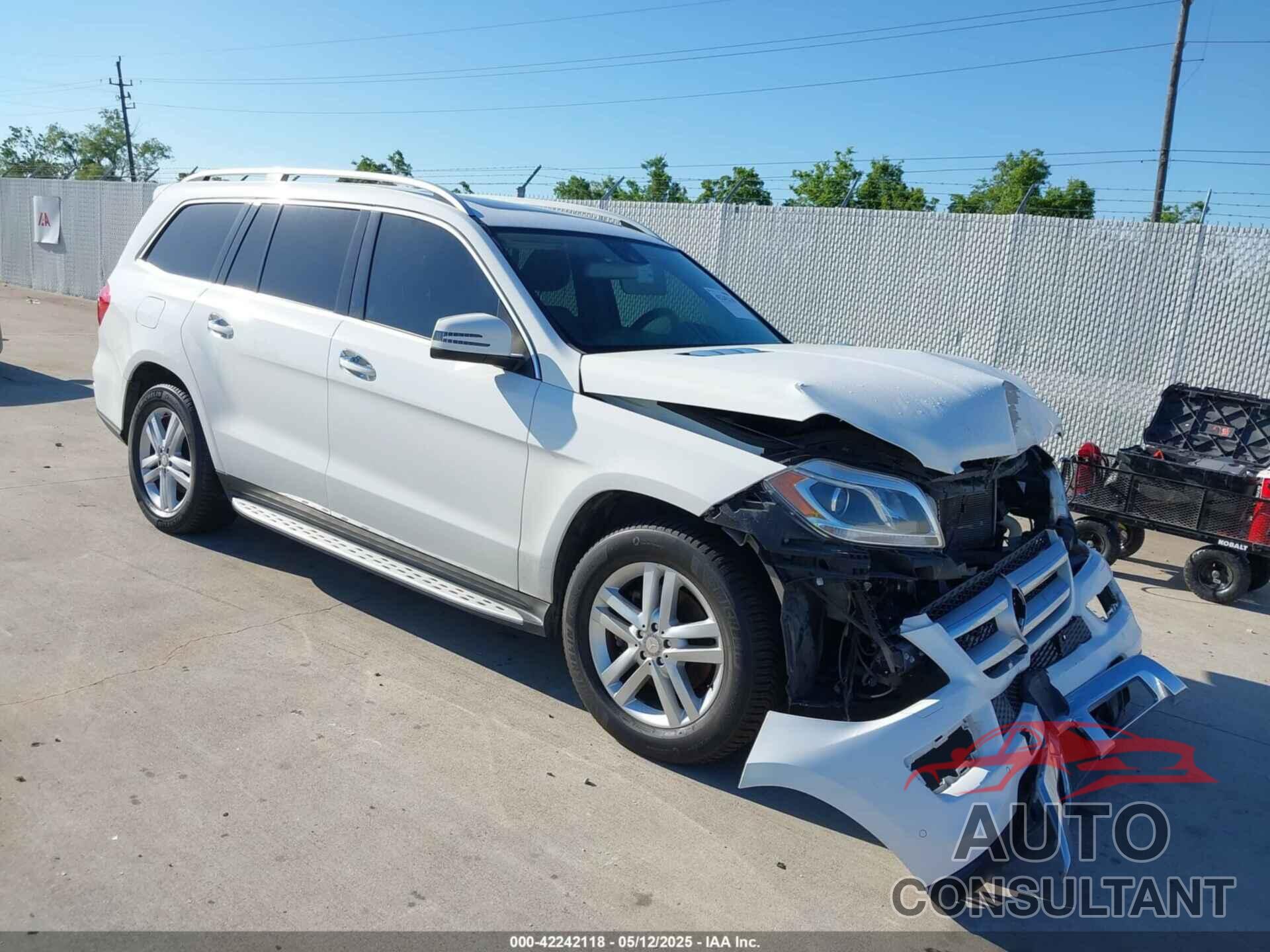 MERCEDES-BENZ GL 450 2016 - 4JGDF6EE6GA706753