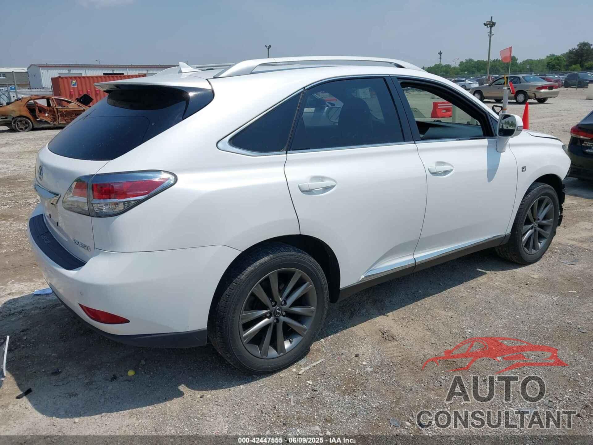 LEXUS RX 350 2013 - 2T2BK1BA9DC171027