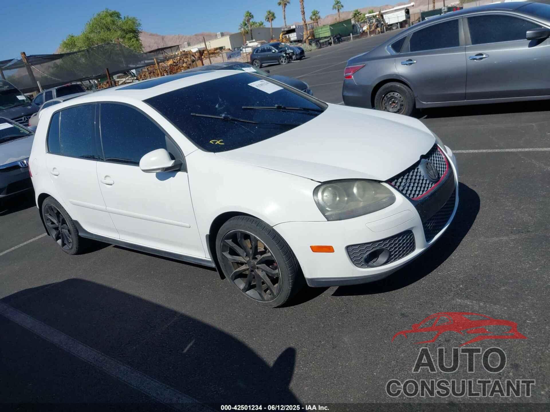 VOLKSWAGEN GTI 2009 - WVWHV71K19W113169