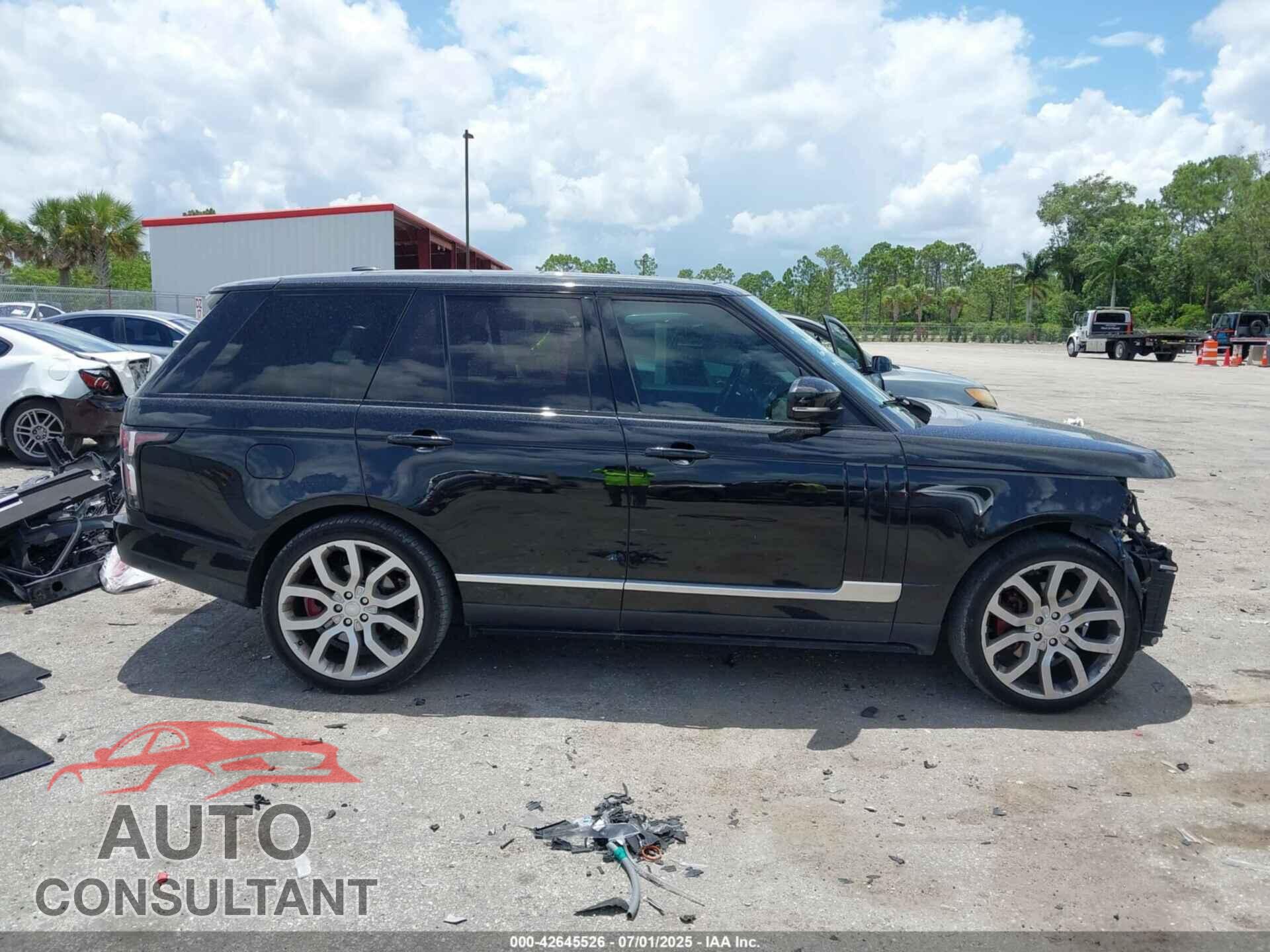 LAND ROVER RANGE ROVER 2015 - SALGS2VF9FA218676
