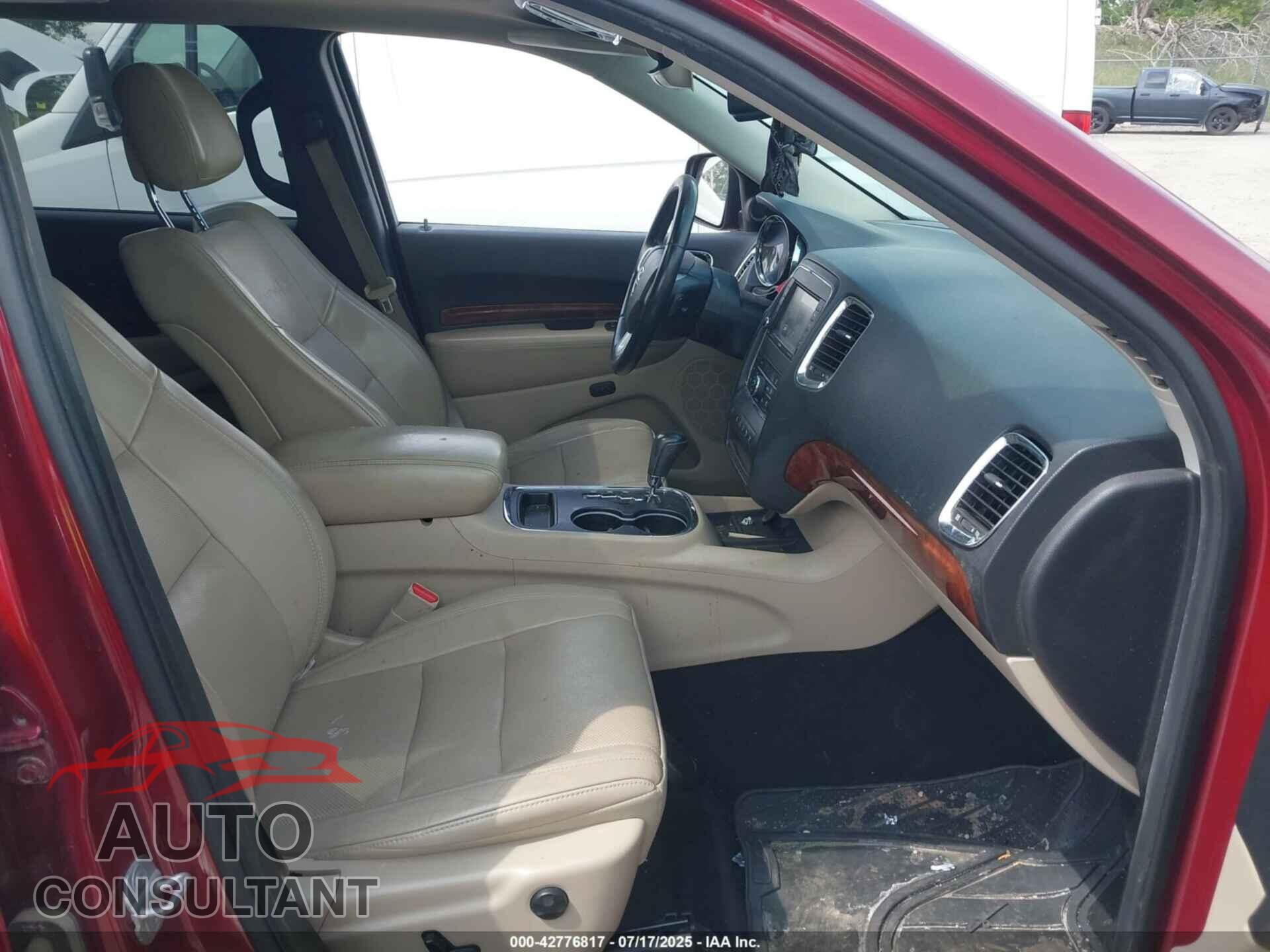 DODGE DURANGO 2013 - 1C4RDJEG1DC675030