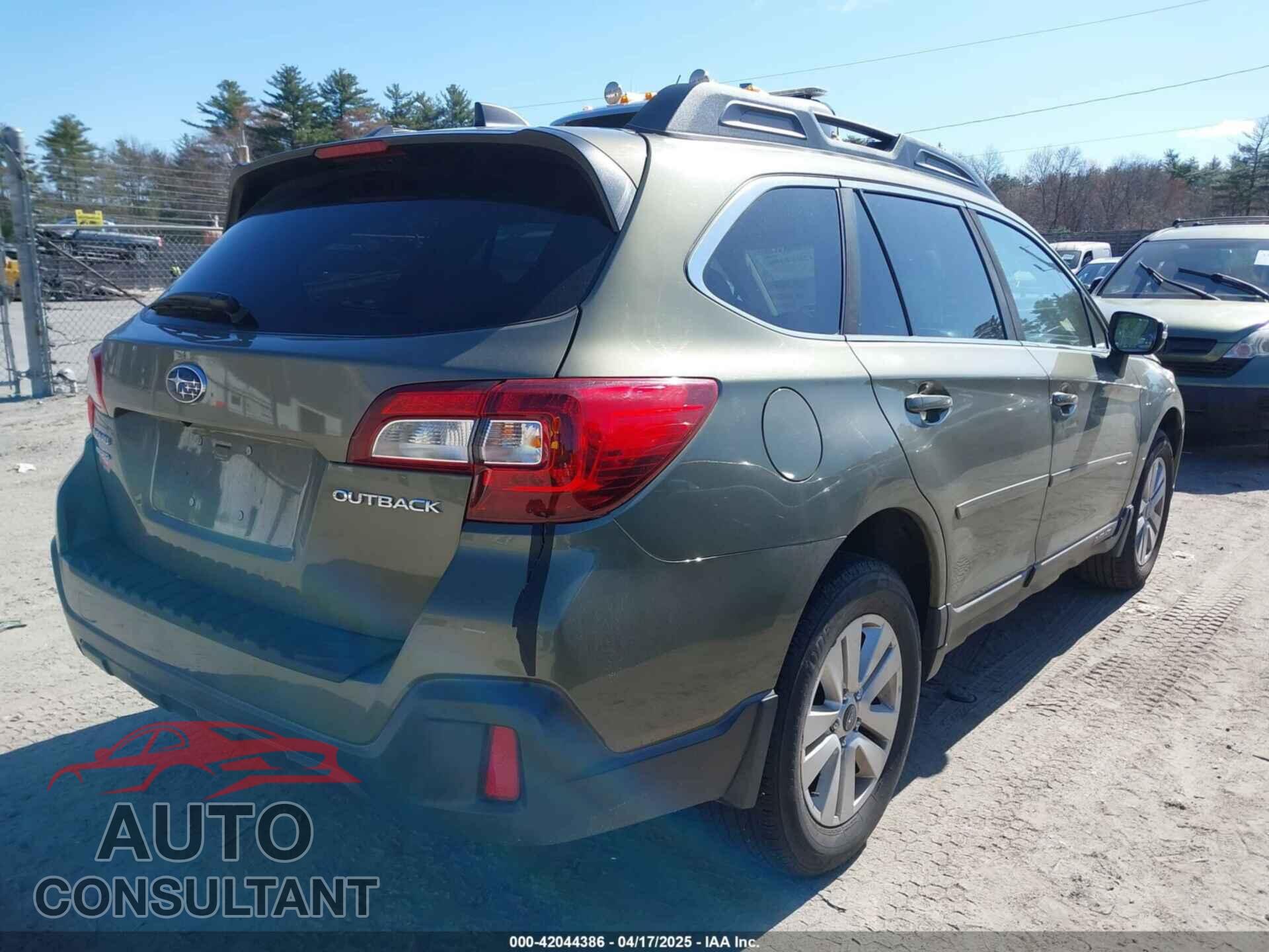 SUBARU OUTBACK 2019 - 4S4BSAFC7K3247264