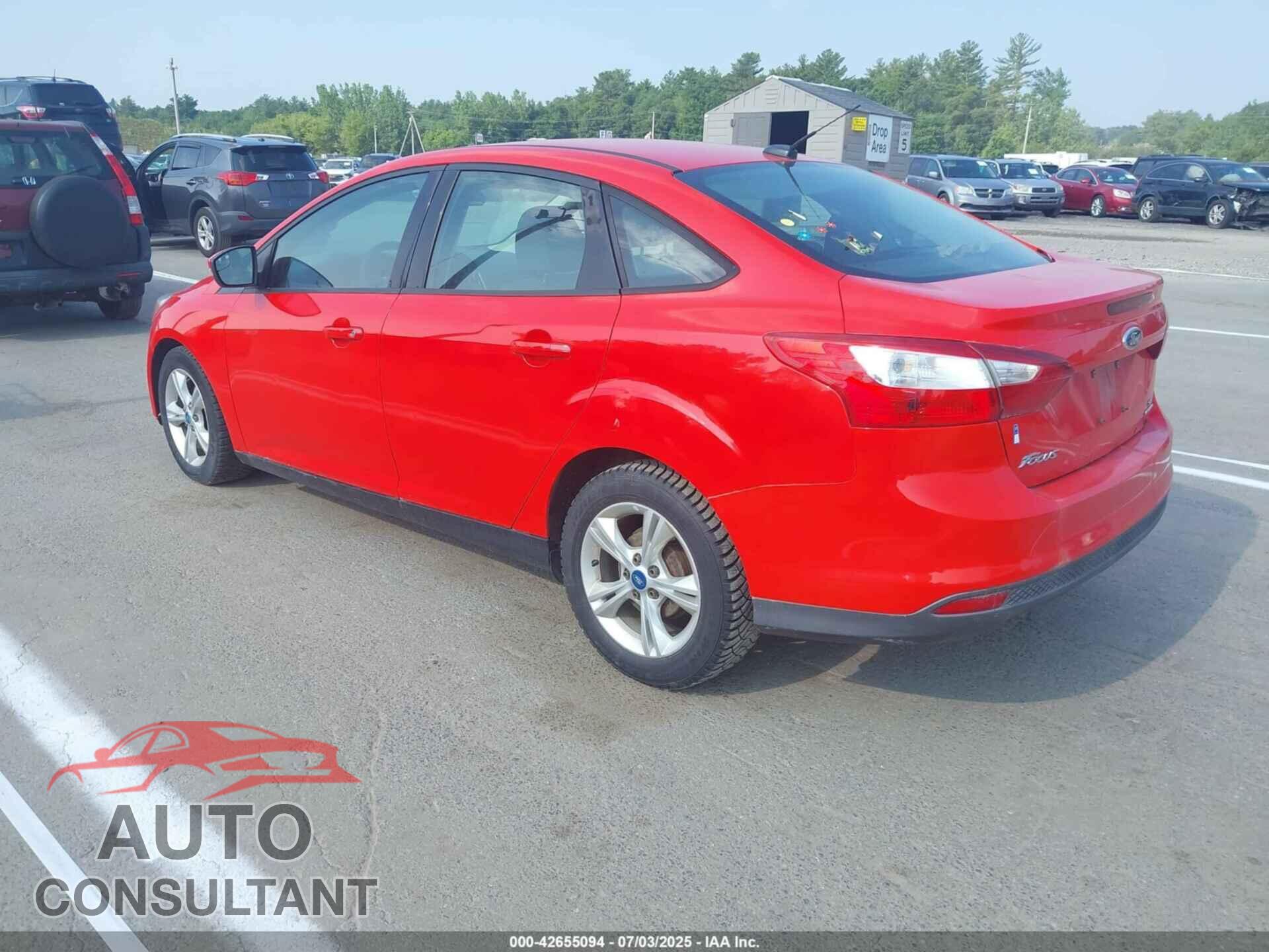 FORD FOCUS 2013 - 1FADP3F29DL118422