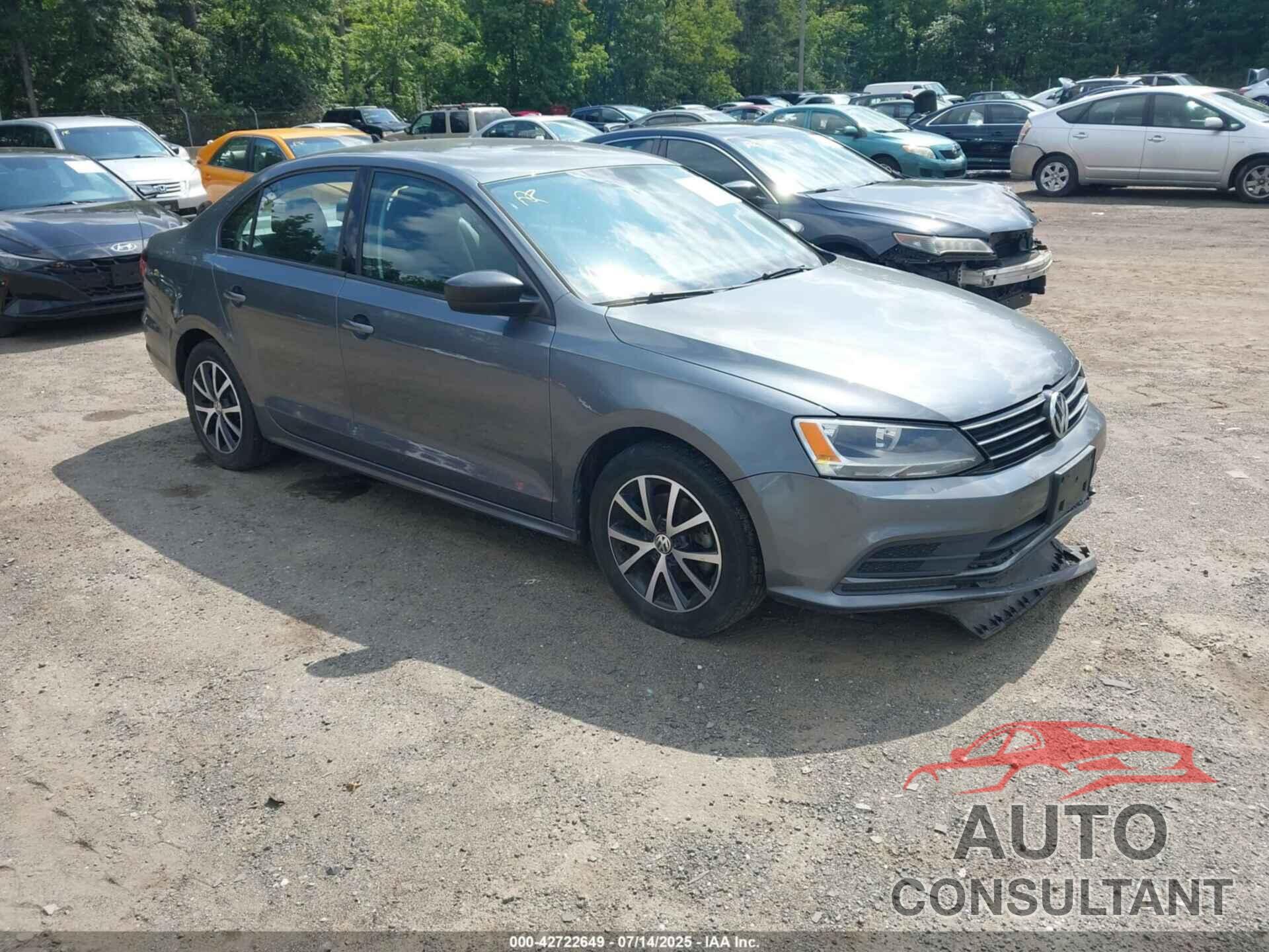 VOLKSWAGEN JETTA 2016 - 3VWD67AJ6GM286800