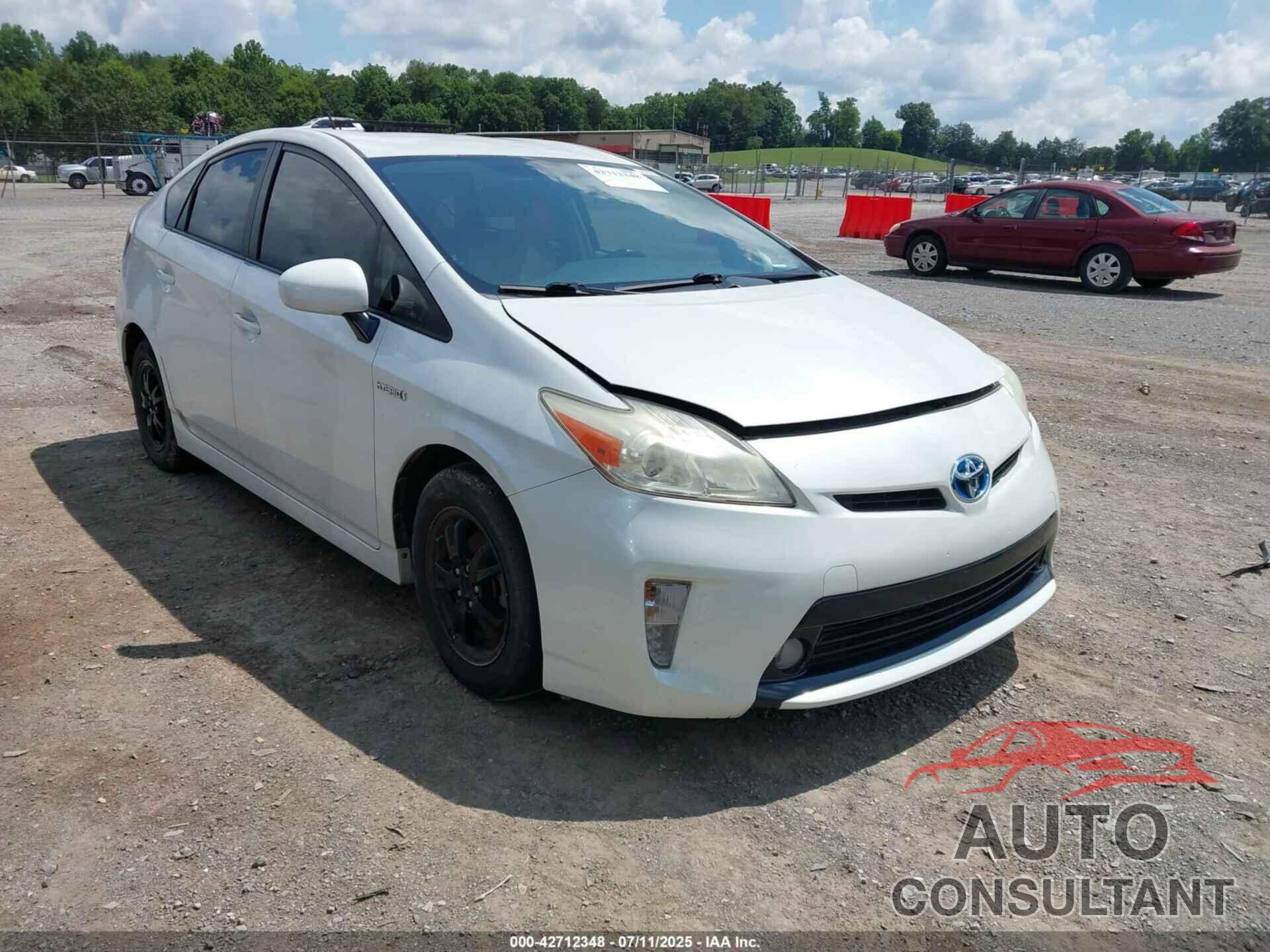 TOYOTA PRIUS 2014 - JTDKN3DU1E1751019