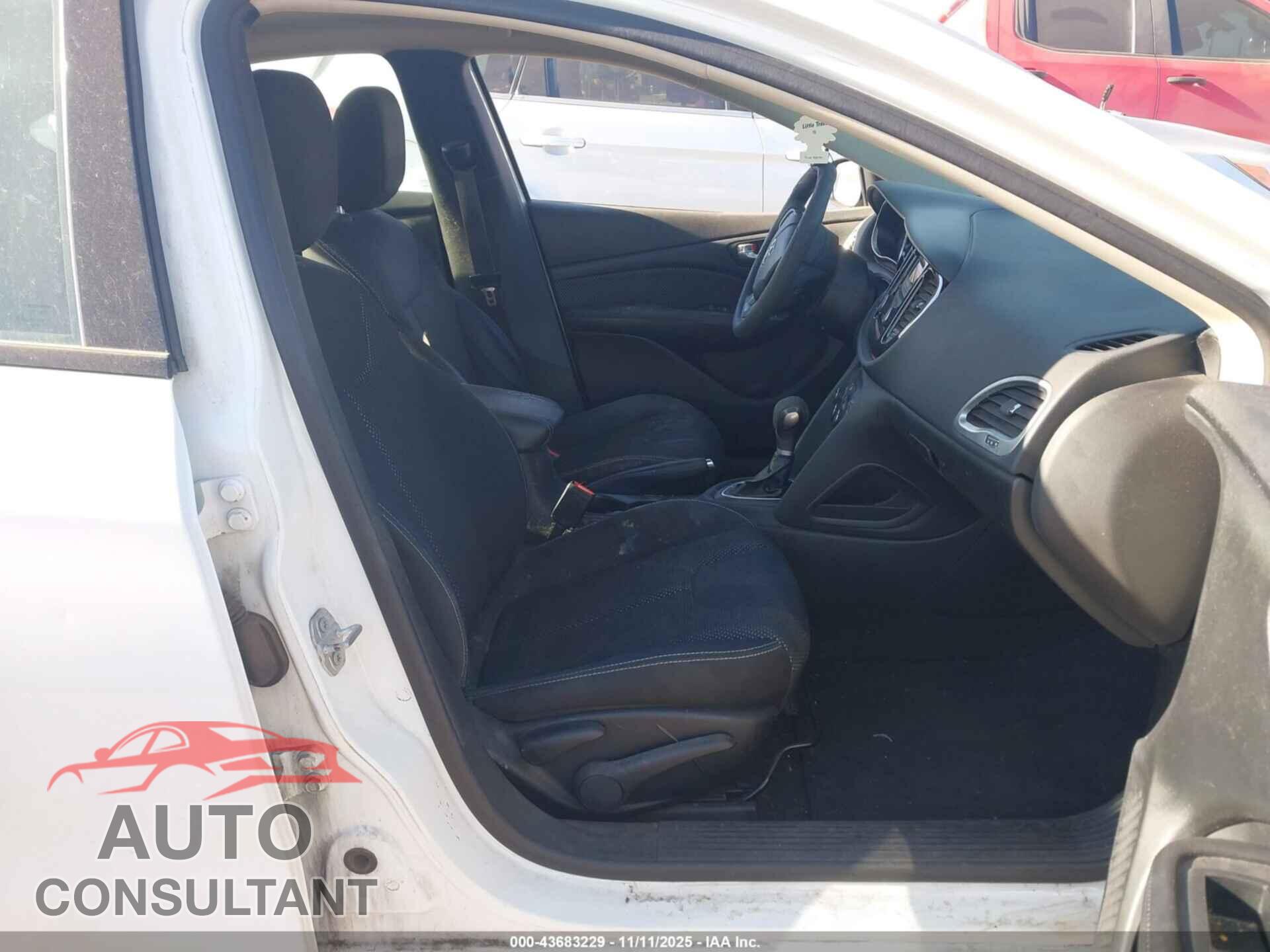 DODGE DART 2016 - 1C3CDFBB2GD689274