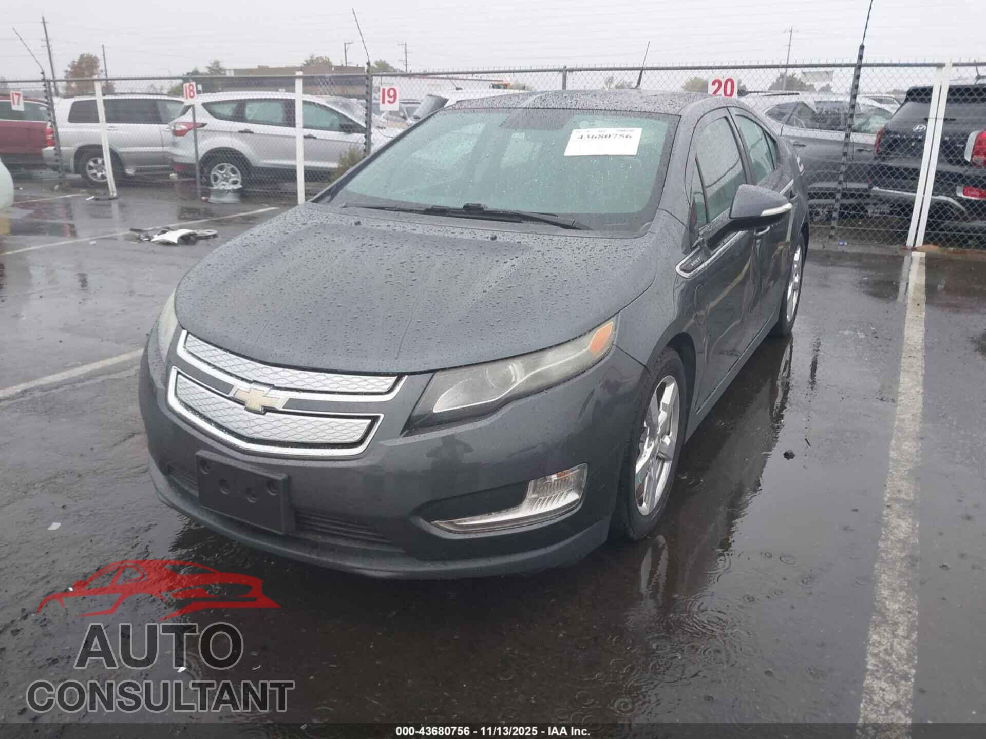 CHEVROLET VOLT 2011 - 1G1RD6E49BU103545
