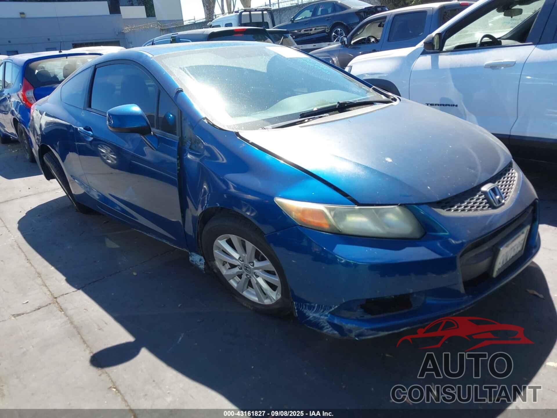 HONDA CIVIC 2012 - 2HGFG3B85CH539354