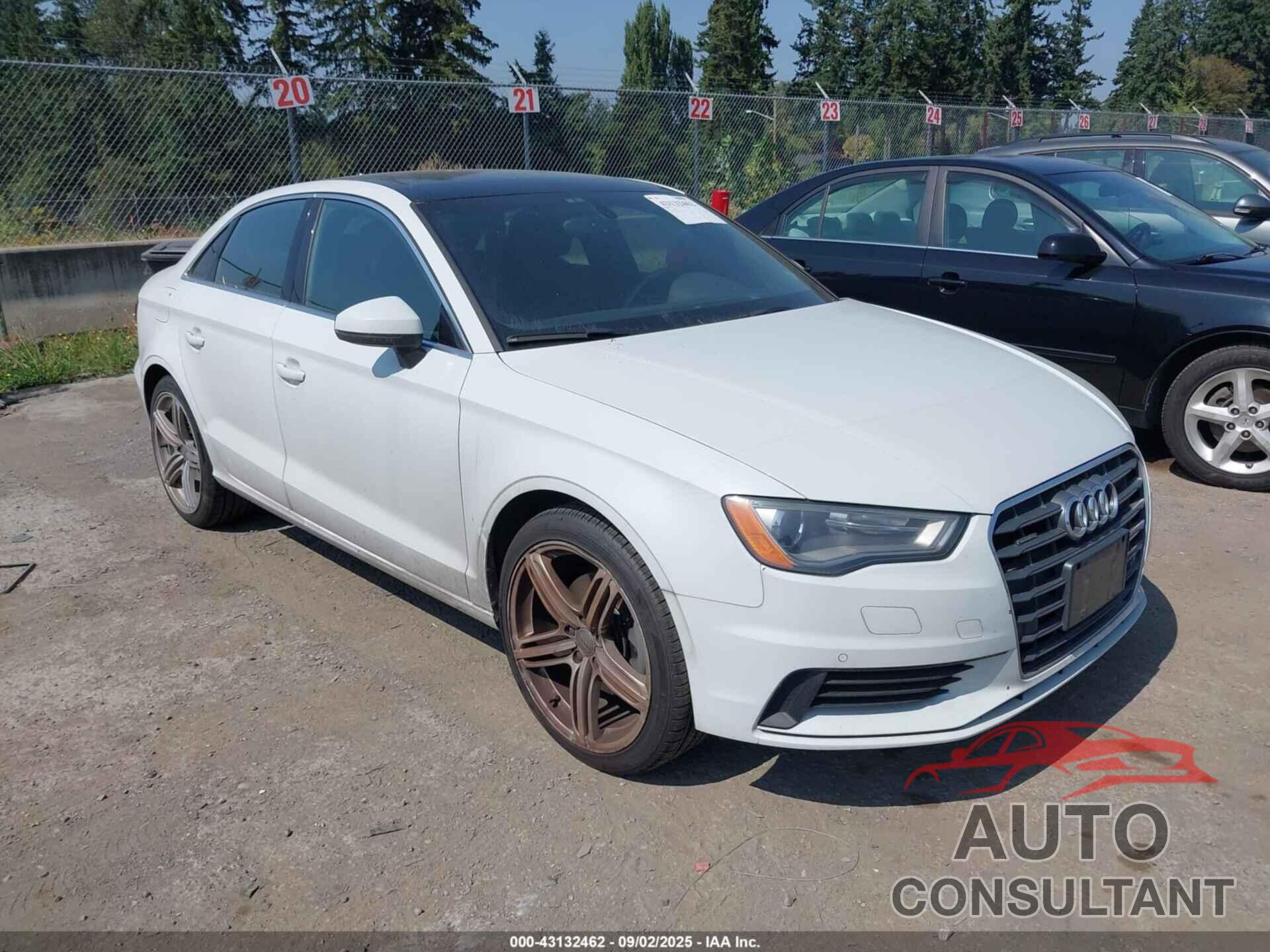 AUDI A3 2015 - WAUEFGFF2F1012322