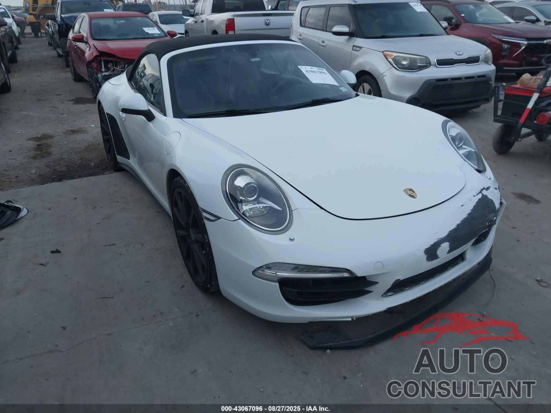 PORSCHE 911 2013 - WP0CB2A93DS156530