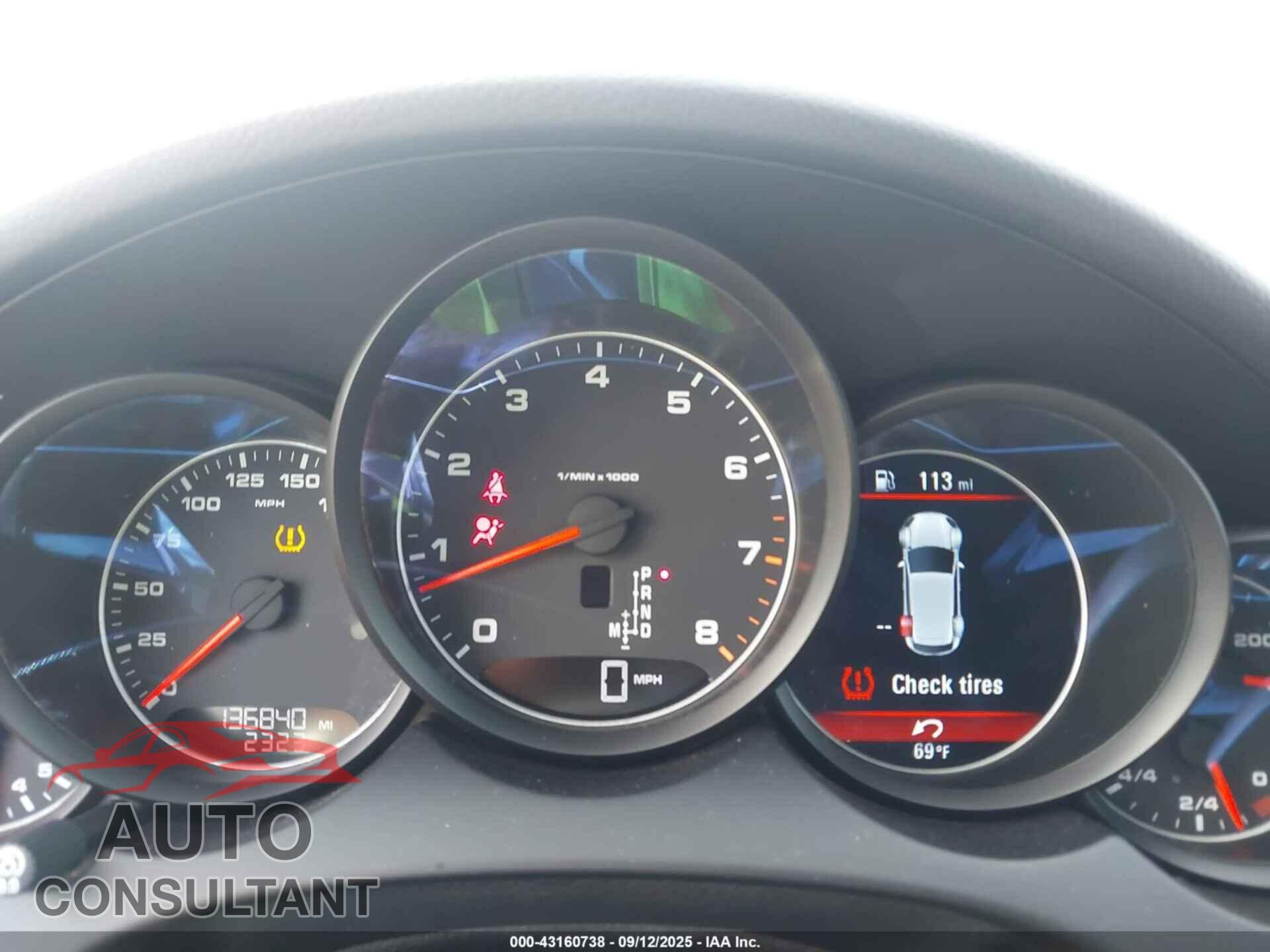 PORSCHE CAYENNE 2016 - WP1AA2A21GLA11027