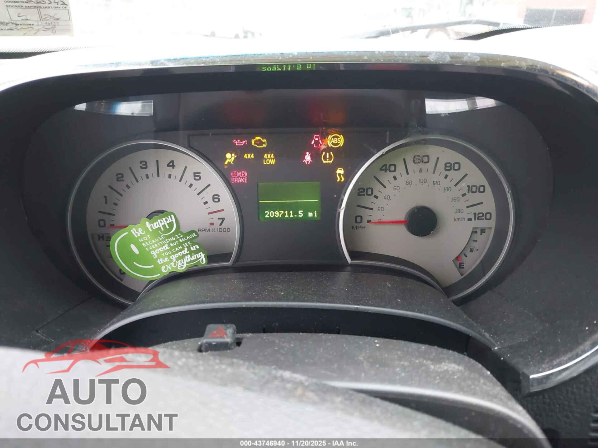 FORD EXPLORER 2010 - 1FMEU7F87AUA22356