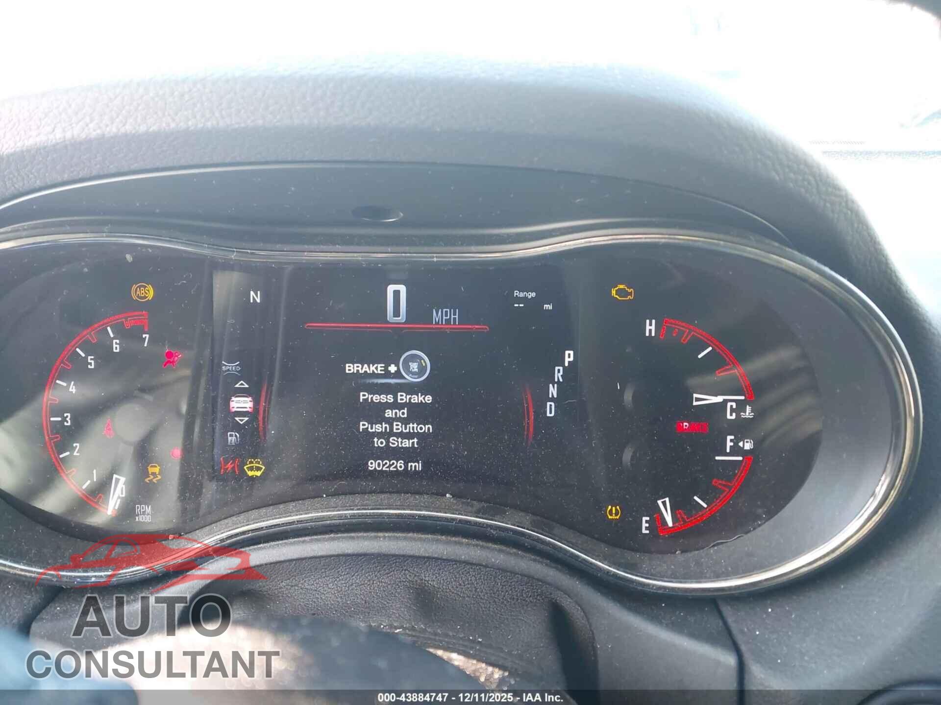 DODGE DURANGO 2019 - 1C4RDJDG5KC839989