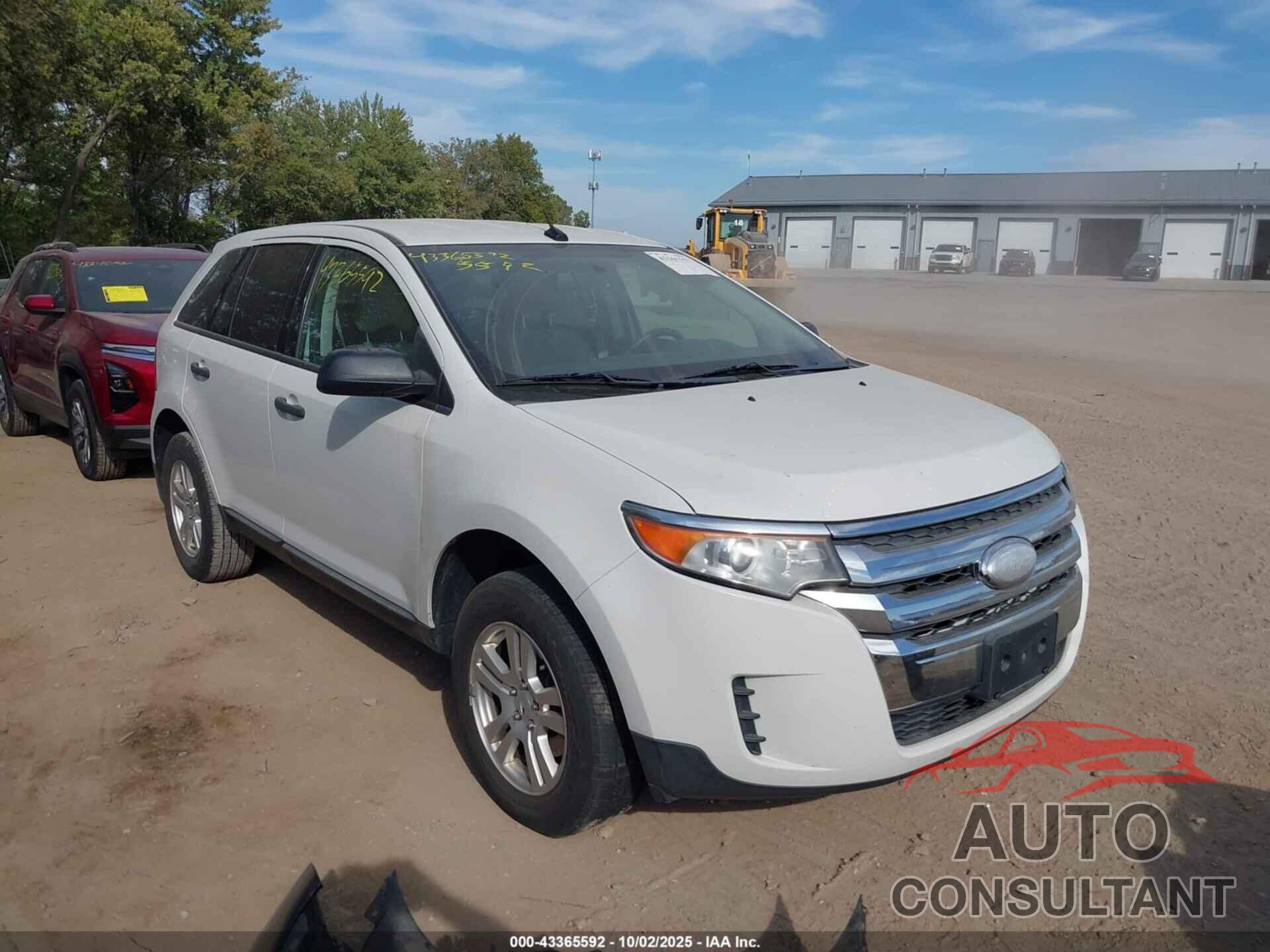 FORD EDGE 2012 - 2FMDK3GC6CBA11970