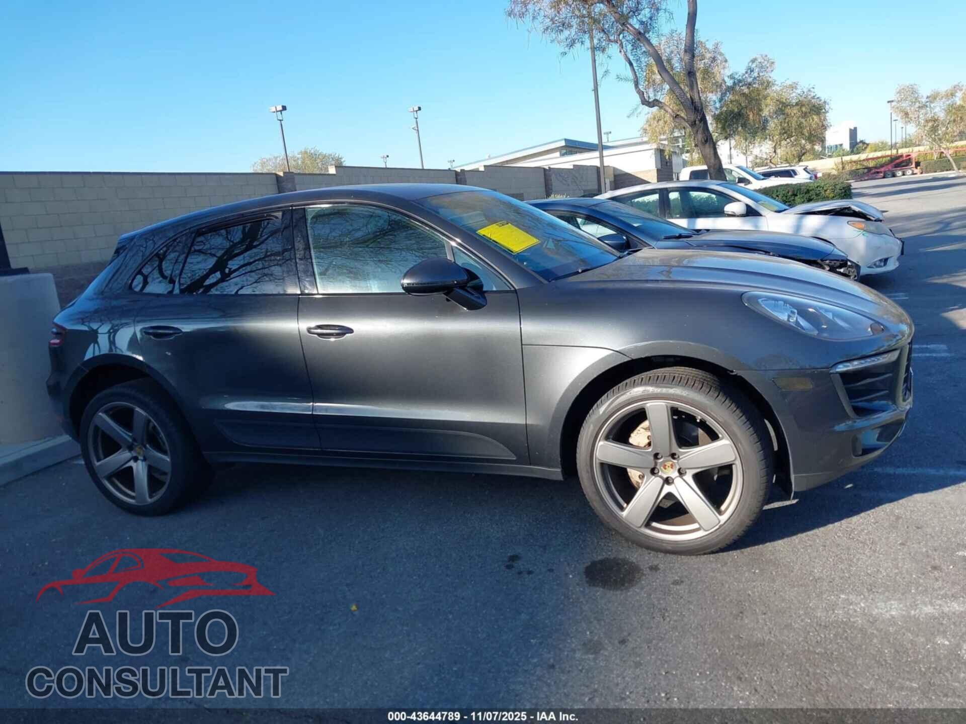 PORSCHE MACAN 2017 - WP1AB2A50HLB13315