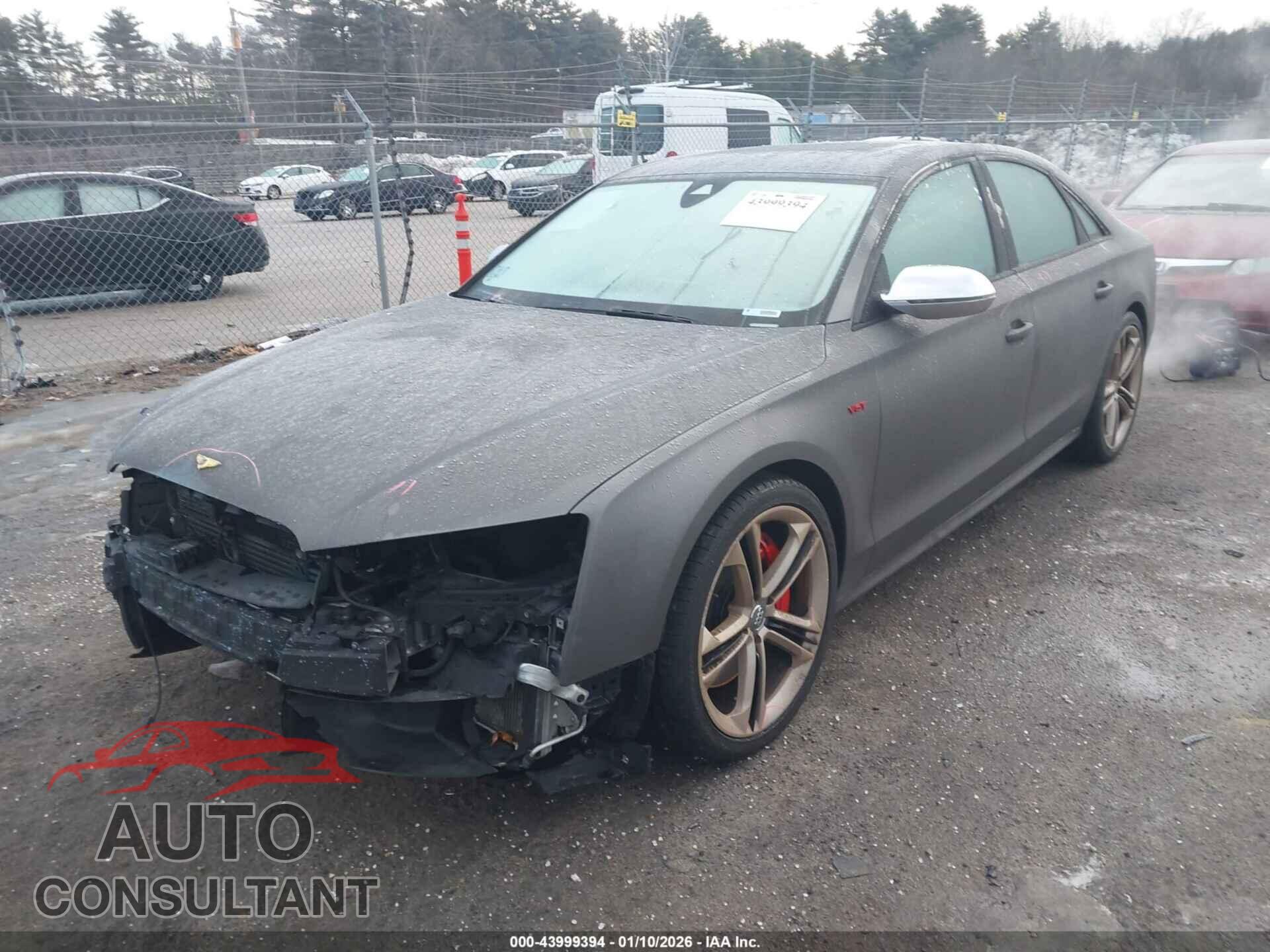 AUDI S8 2013 - WAUD2AFD3DN010491