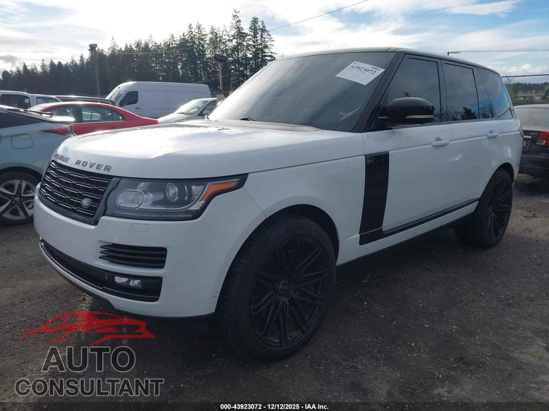 LAND ROVER RANGE ROVER 2013 - SALGS2EF0DA104921
