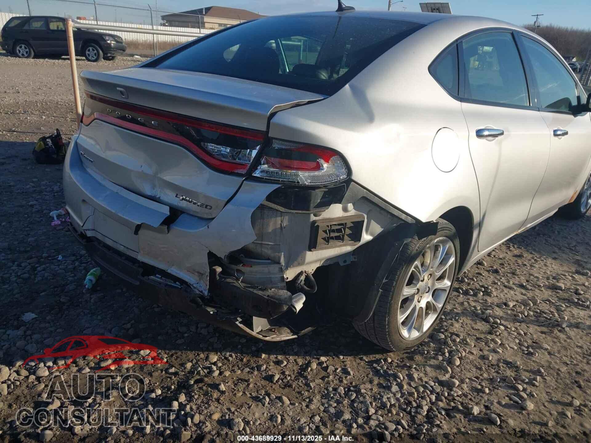 DODGE DART 2013 - 1C3CDFCA6DD314408
